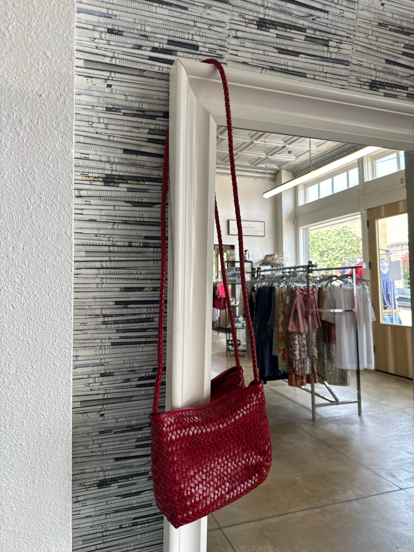 MADEWELL Red Purse