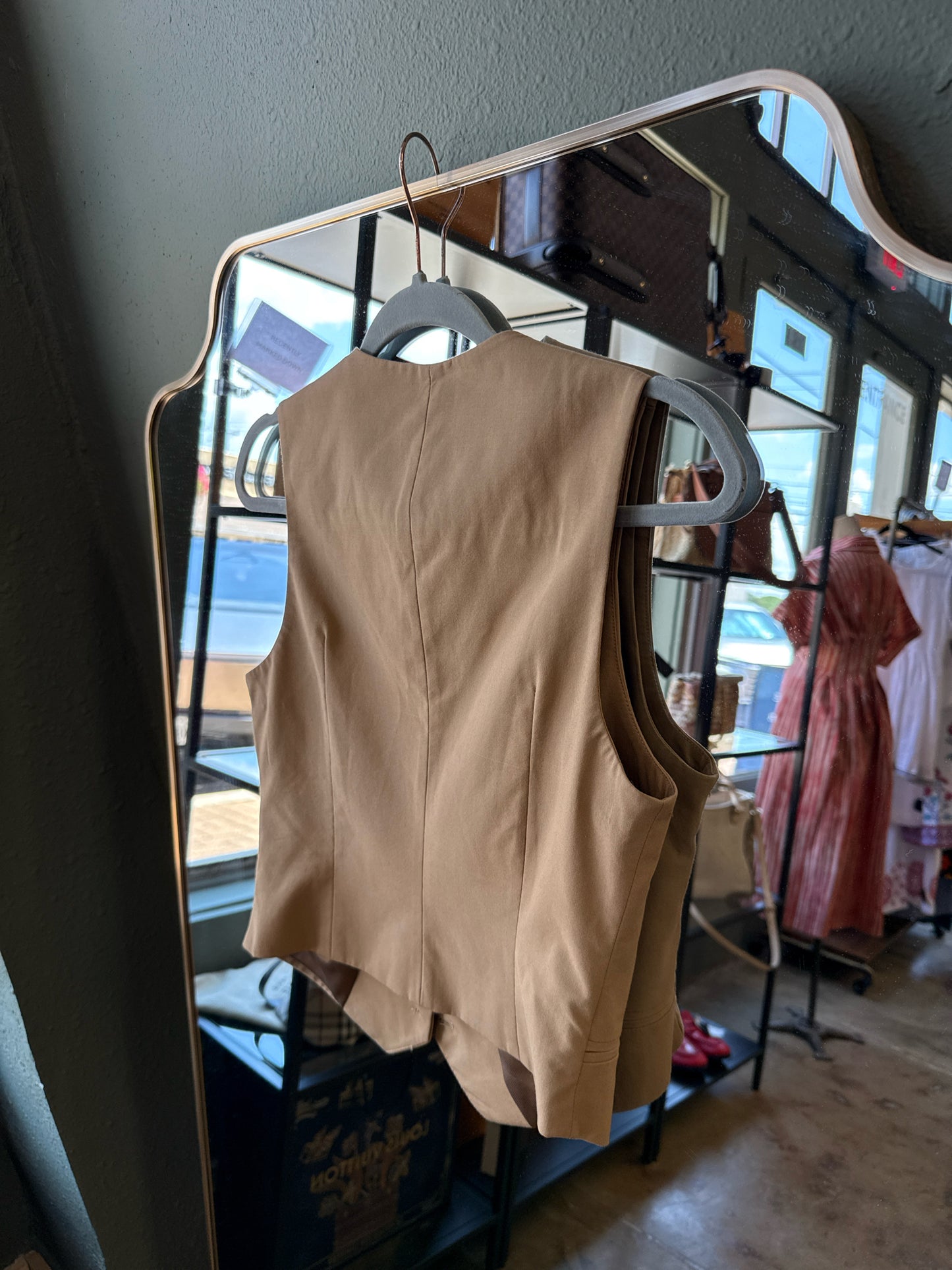 ZARA Size XS Brown Vest
