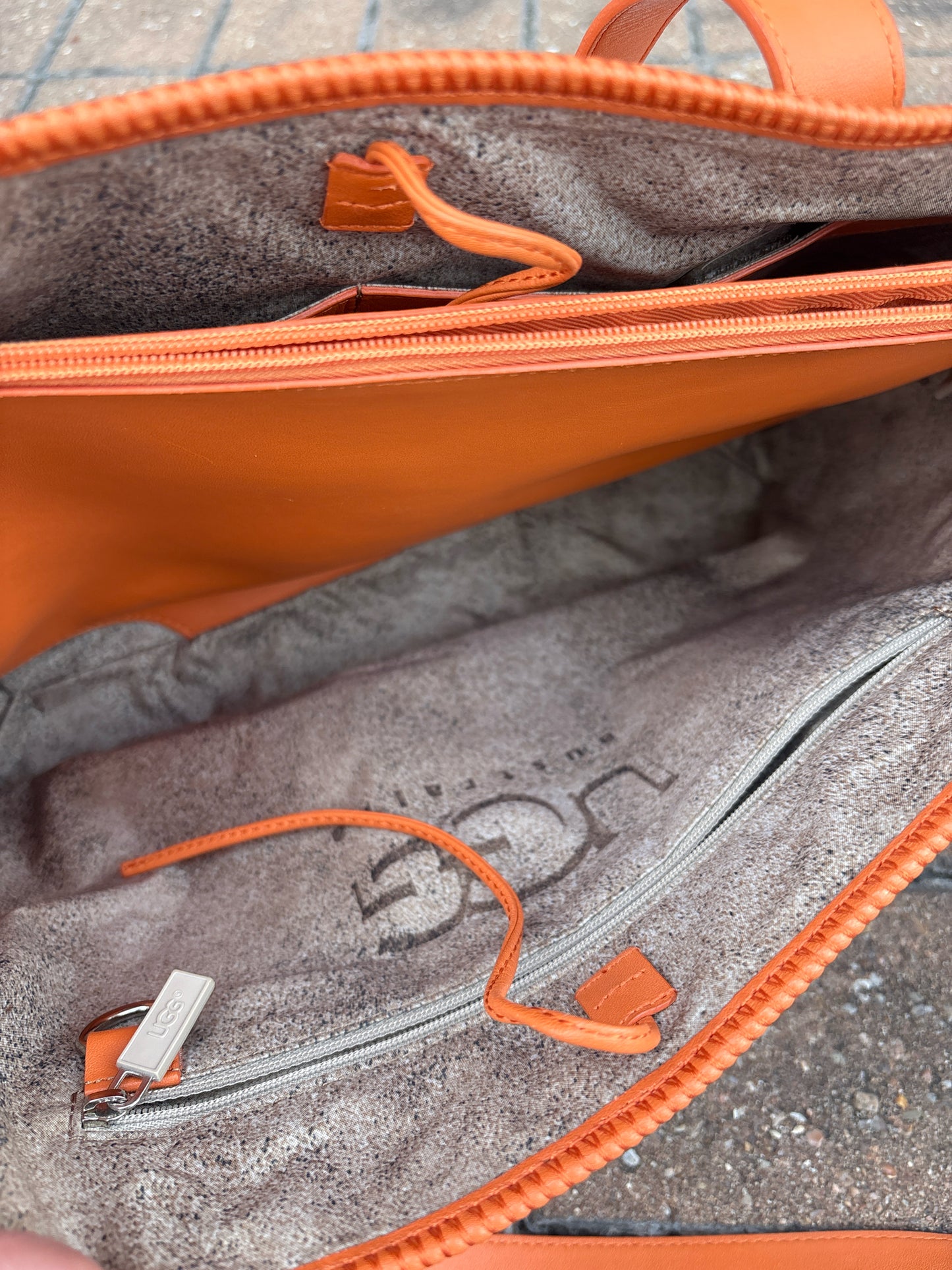 Ugg Tan/Orange Purse