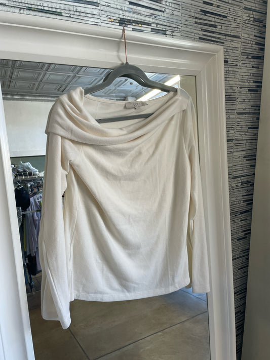LOFT Size L White Top