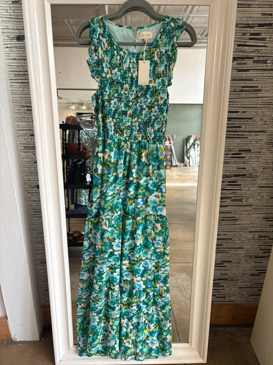 Mello Day Size L green and multi Dress