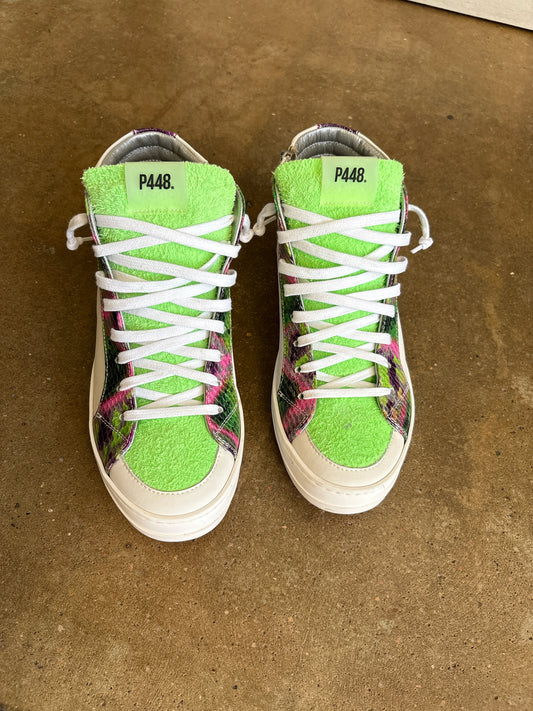 P448 Shoe Size 39 Green/multi Sneakers