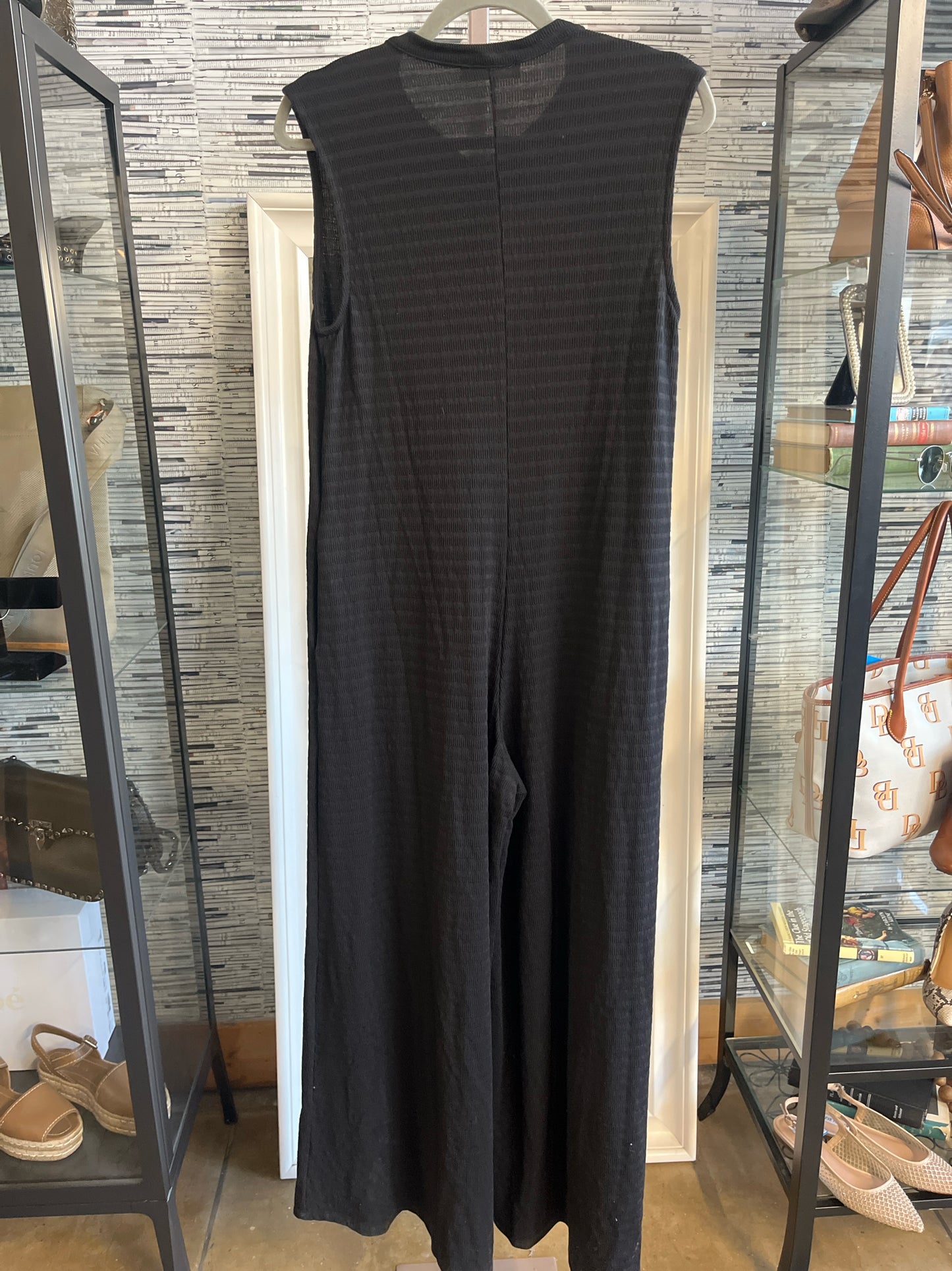 Jade by Jane Size S Black Sleeveless Romper