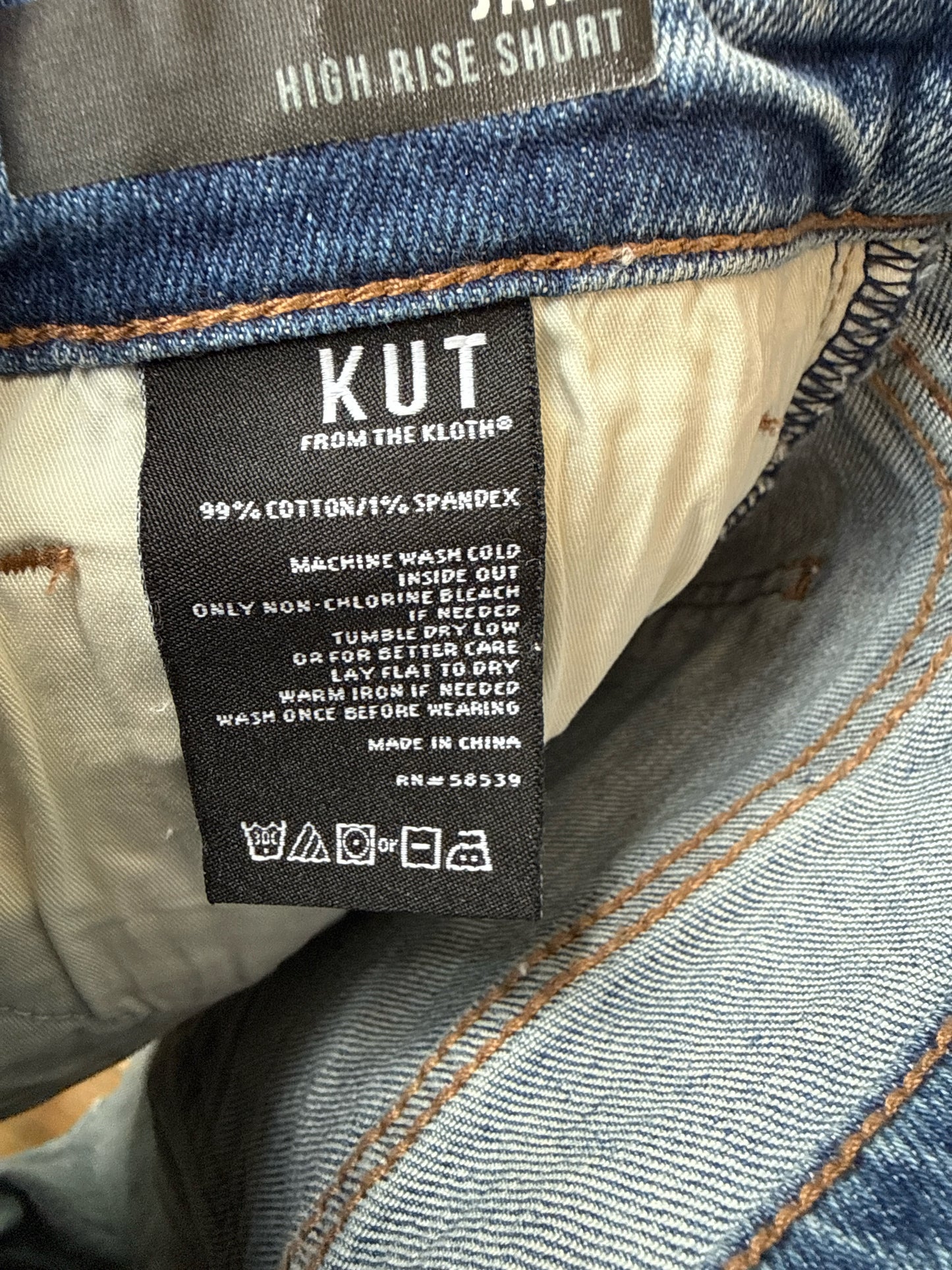KUT Size 10 Light Wash Shorts