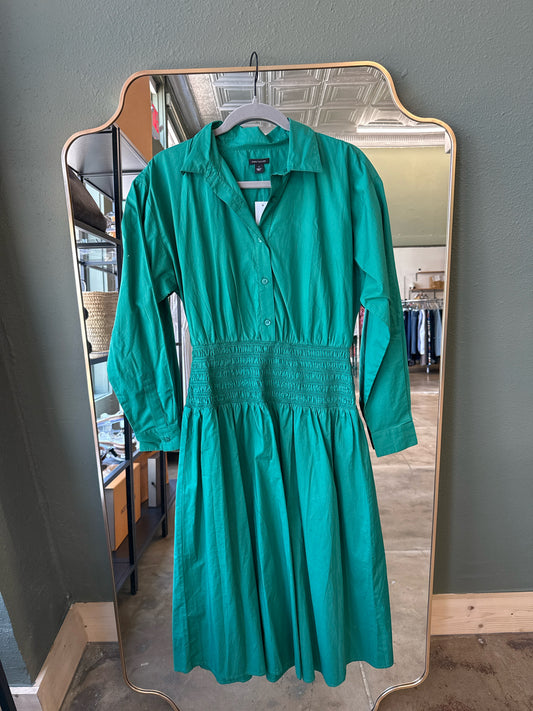 ANN TAYLOR Size 2 Teal Dress