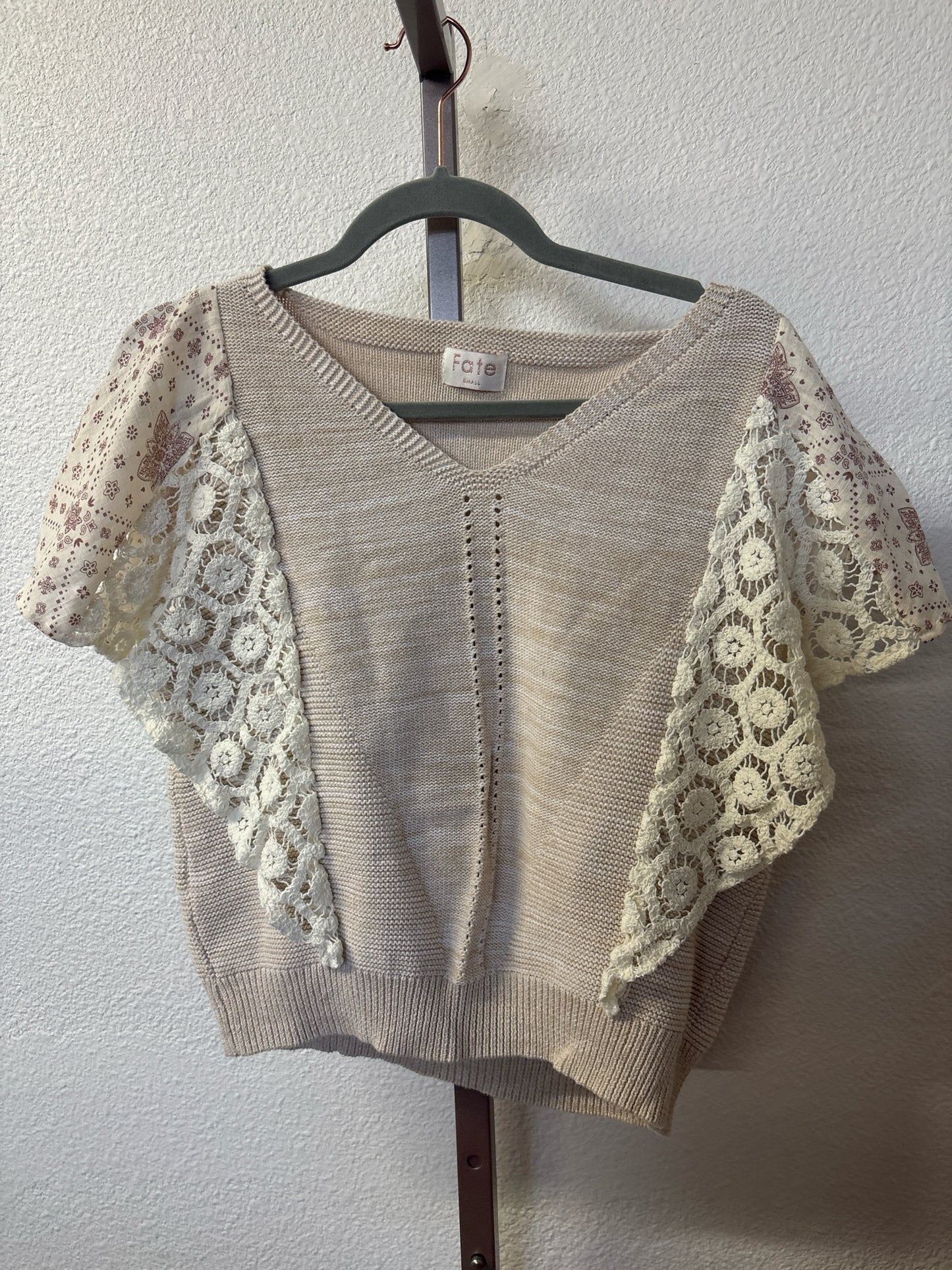 Fate Size S beige/brown Lace Top