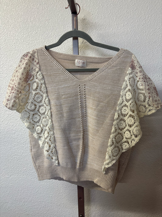 Fate Size S beige/brown Lace Top