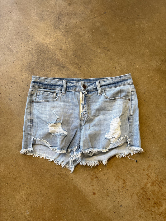 Treasure & Bond Size 27 Denim distressed Shorts
