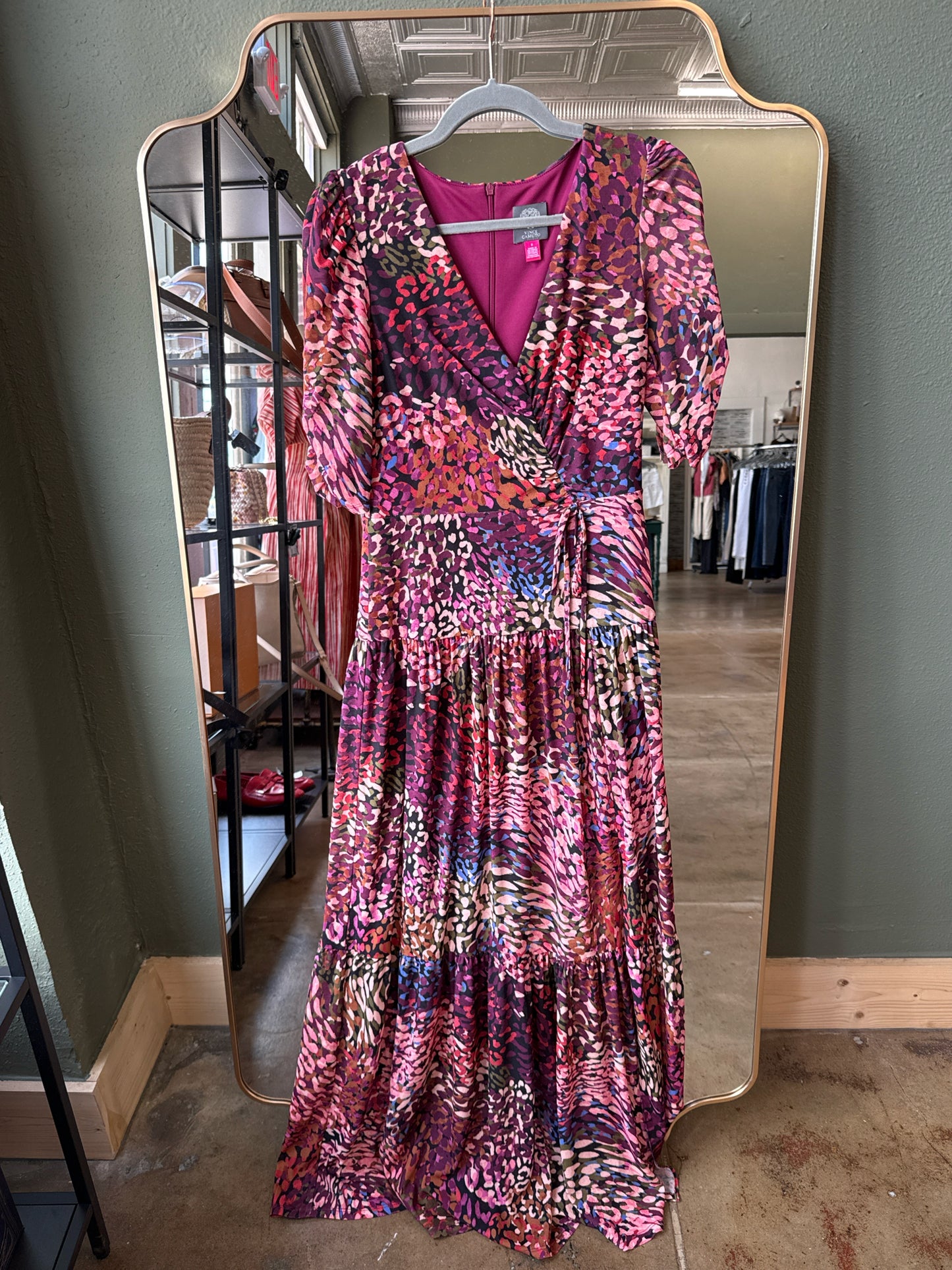 Vince Camuto Size 8 Purple Dress