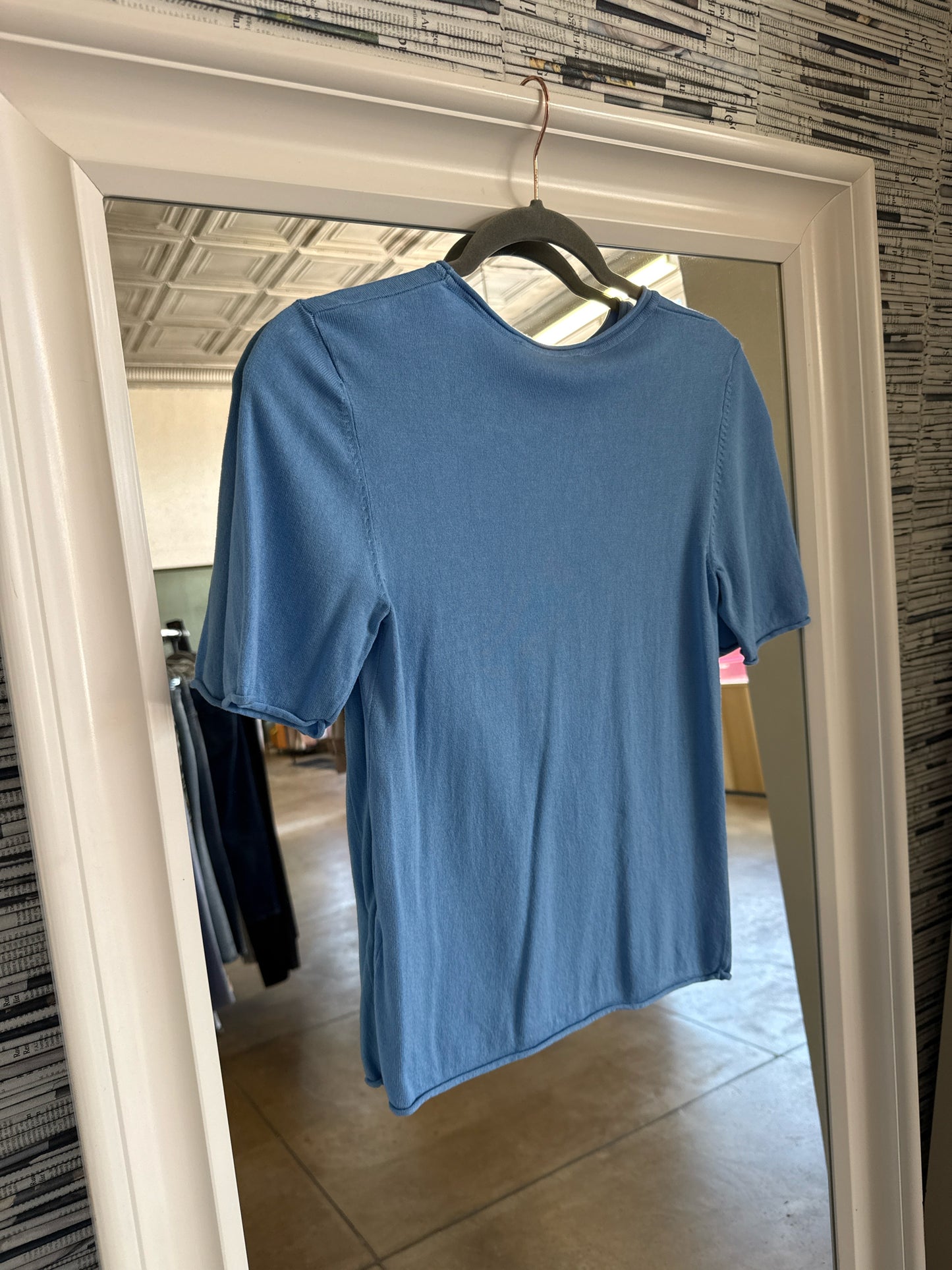 ZARA Size S Blue Top