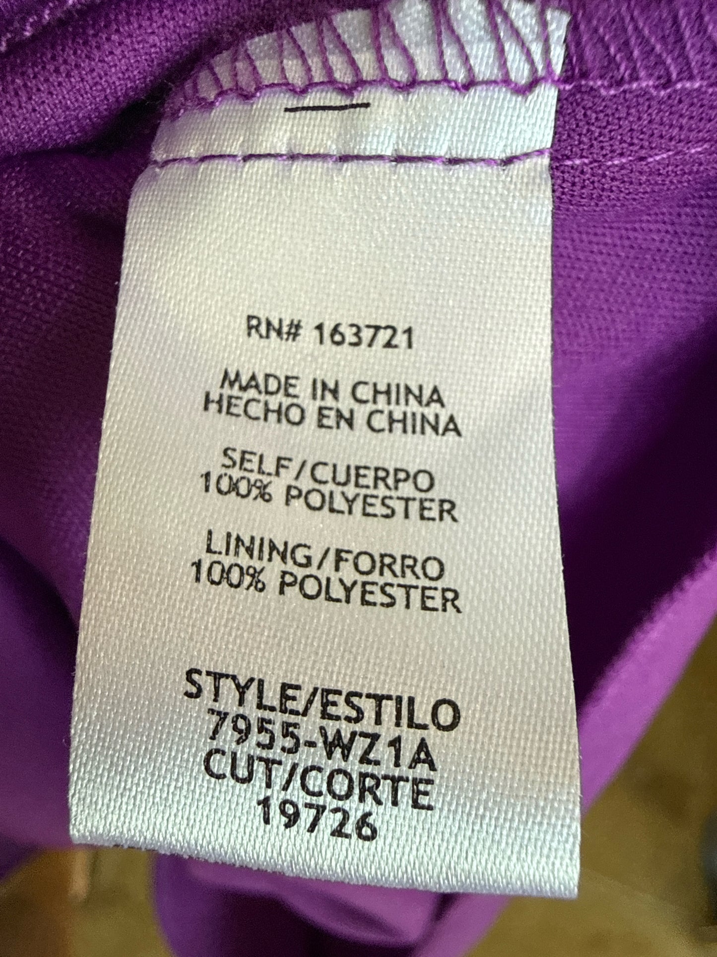 city studio Size 5/6 Purple Dress