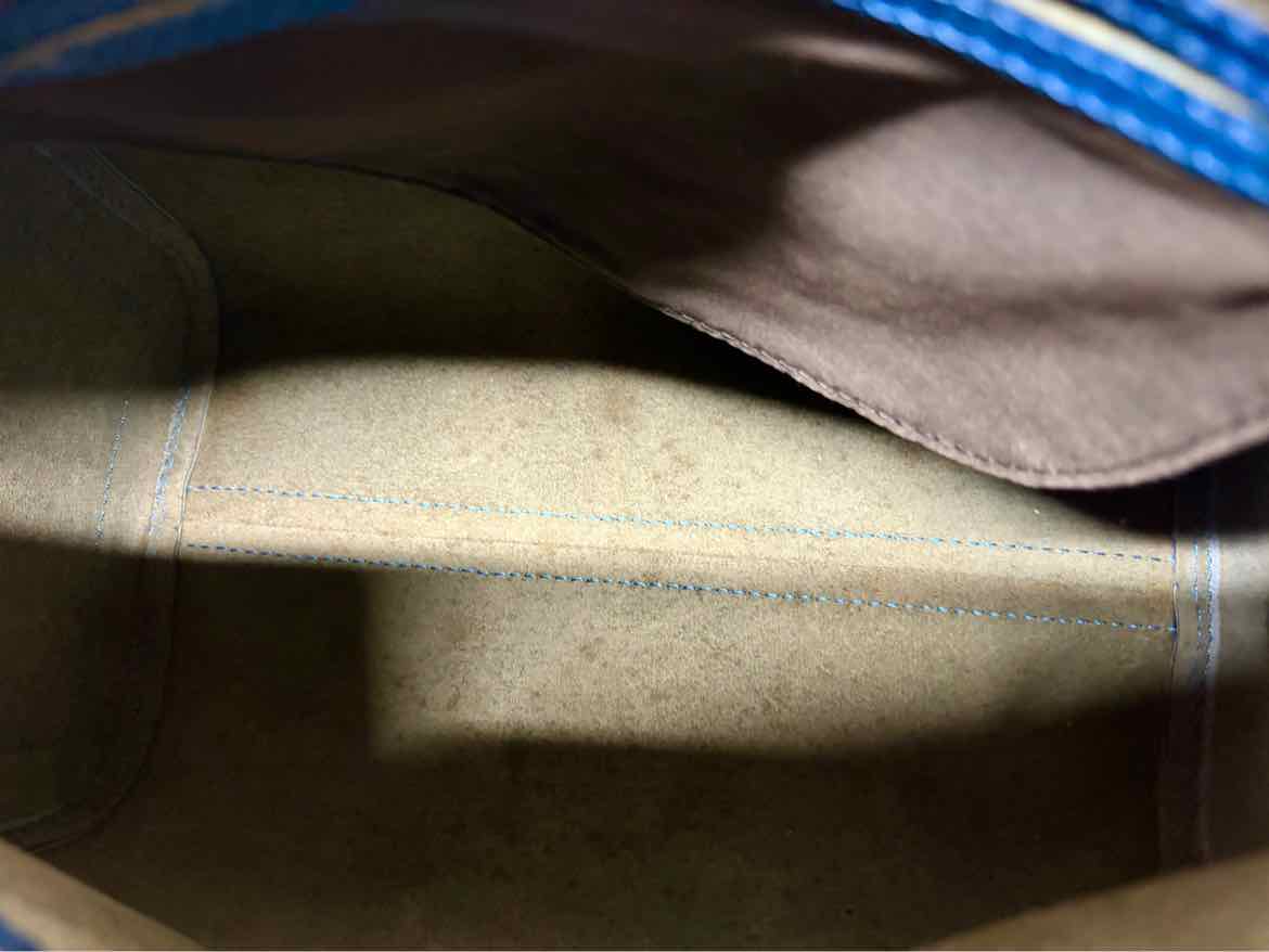 Louis Vuitton Bright Blue Bag