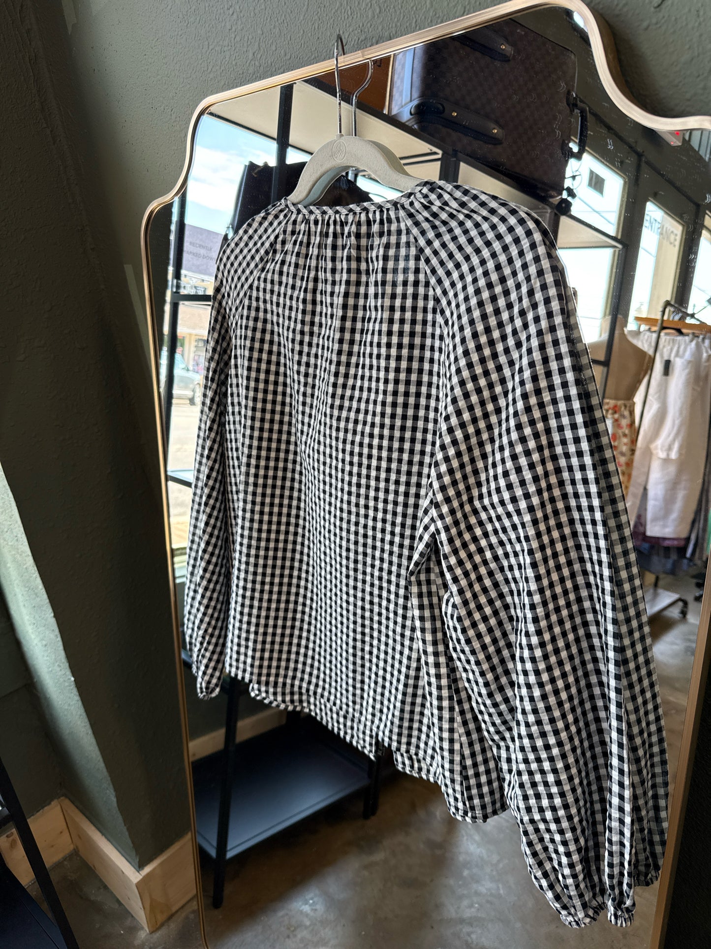 Sanctuary Size S Black/White Top