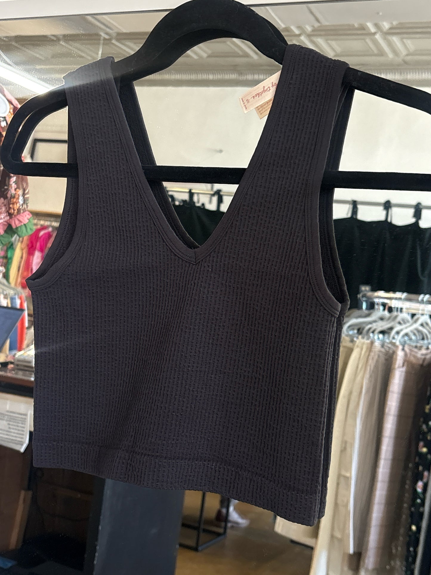 By Together Size S/M Black Top