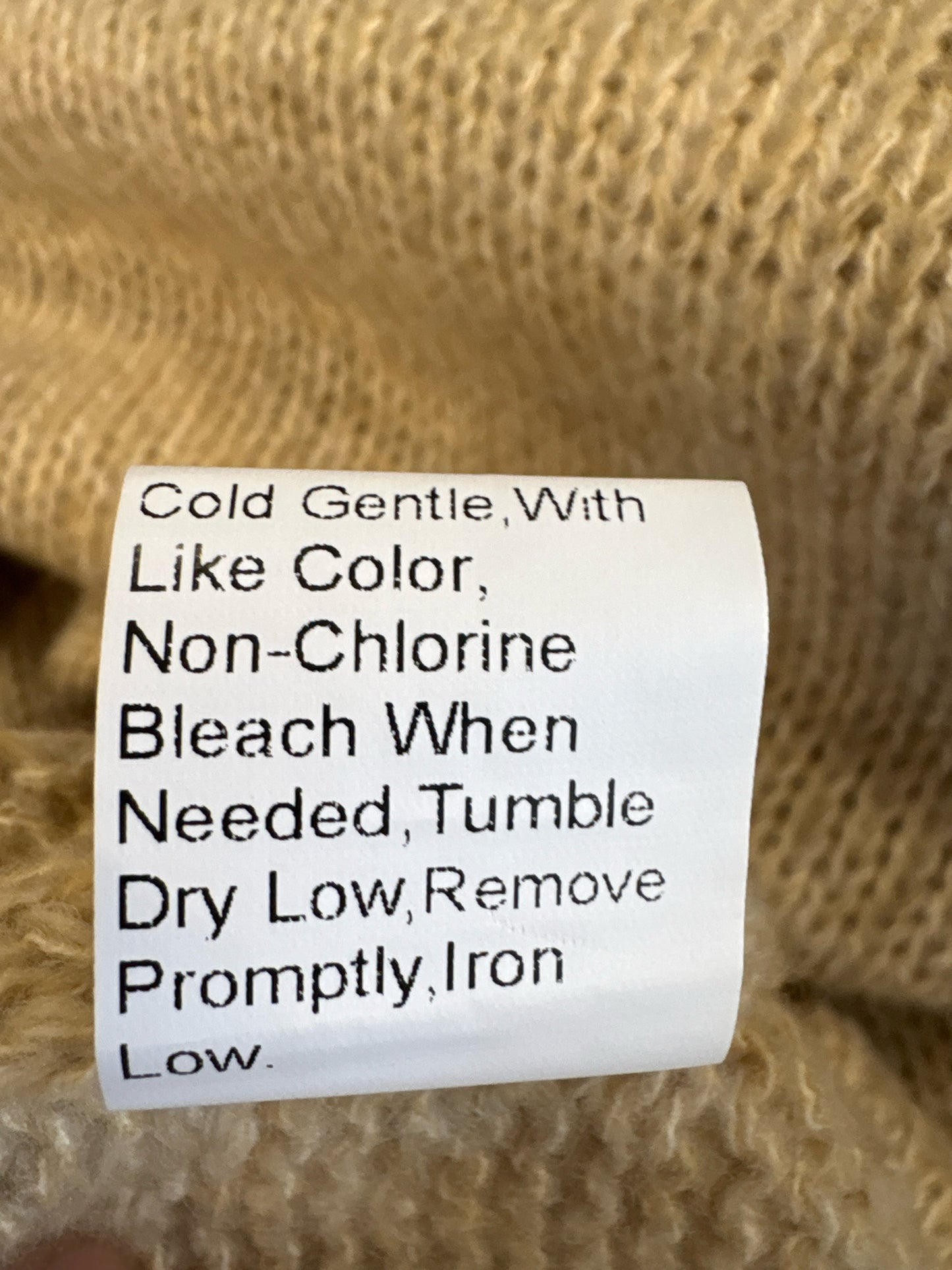 Beige L Sweater