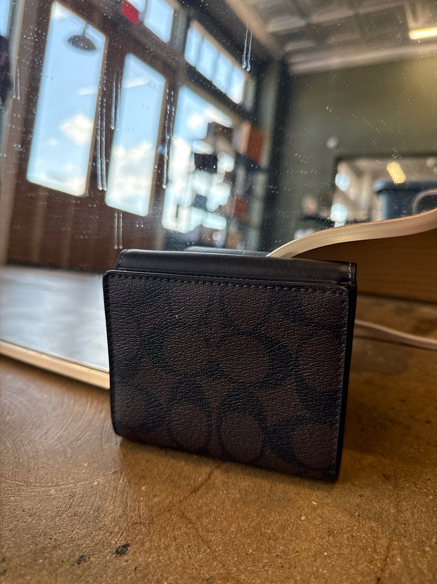 COACH Brown Wallet/Wristlet