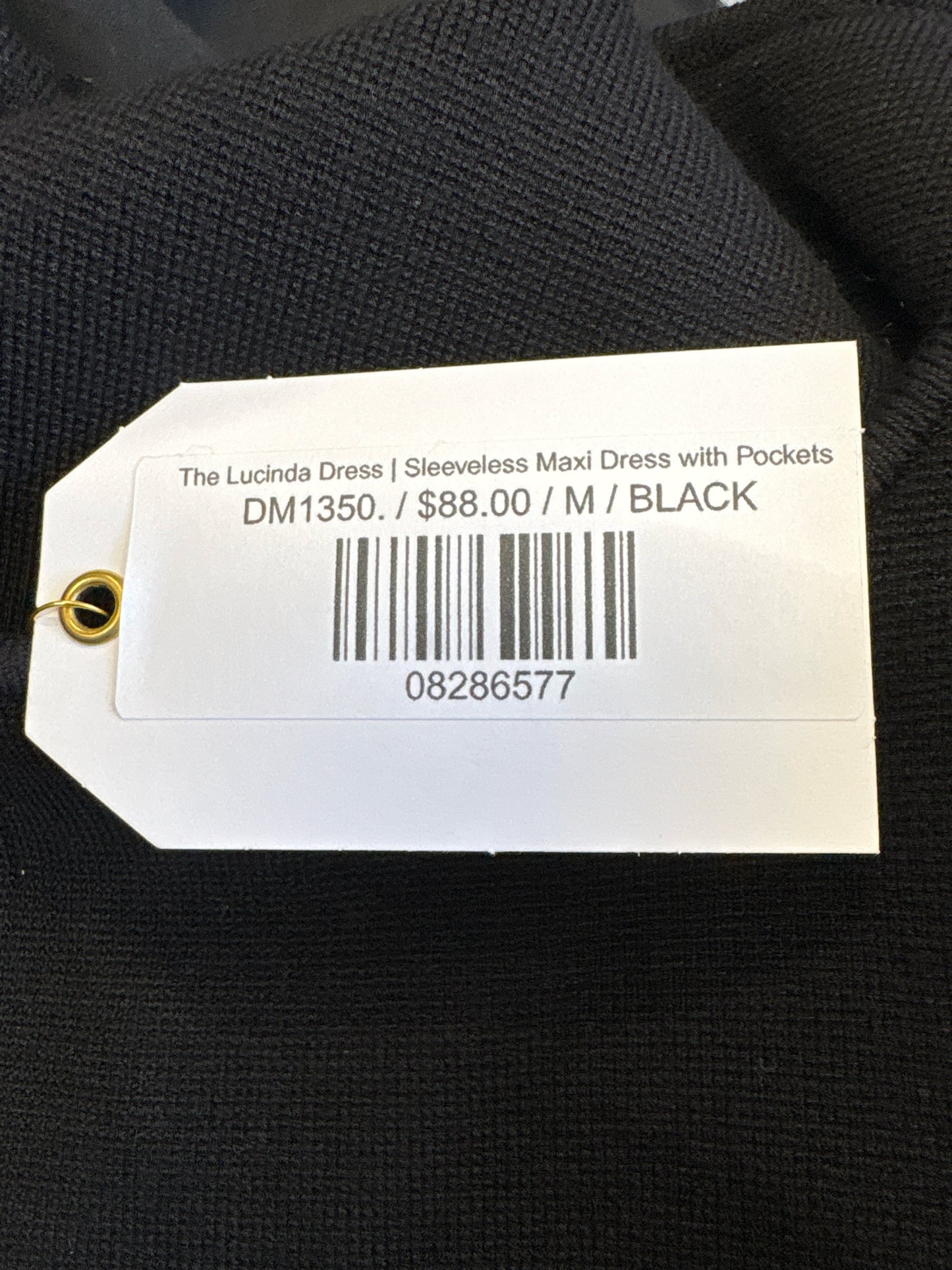 All Row Size M Black Dress