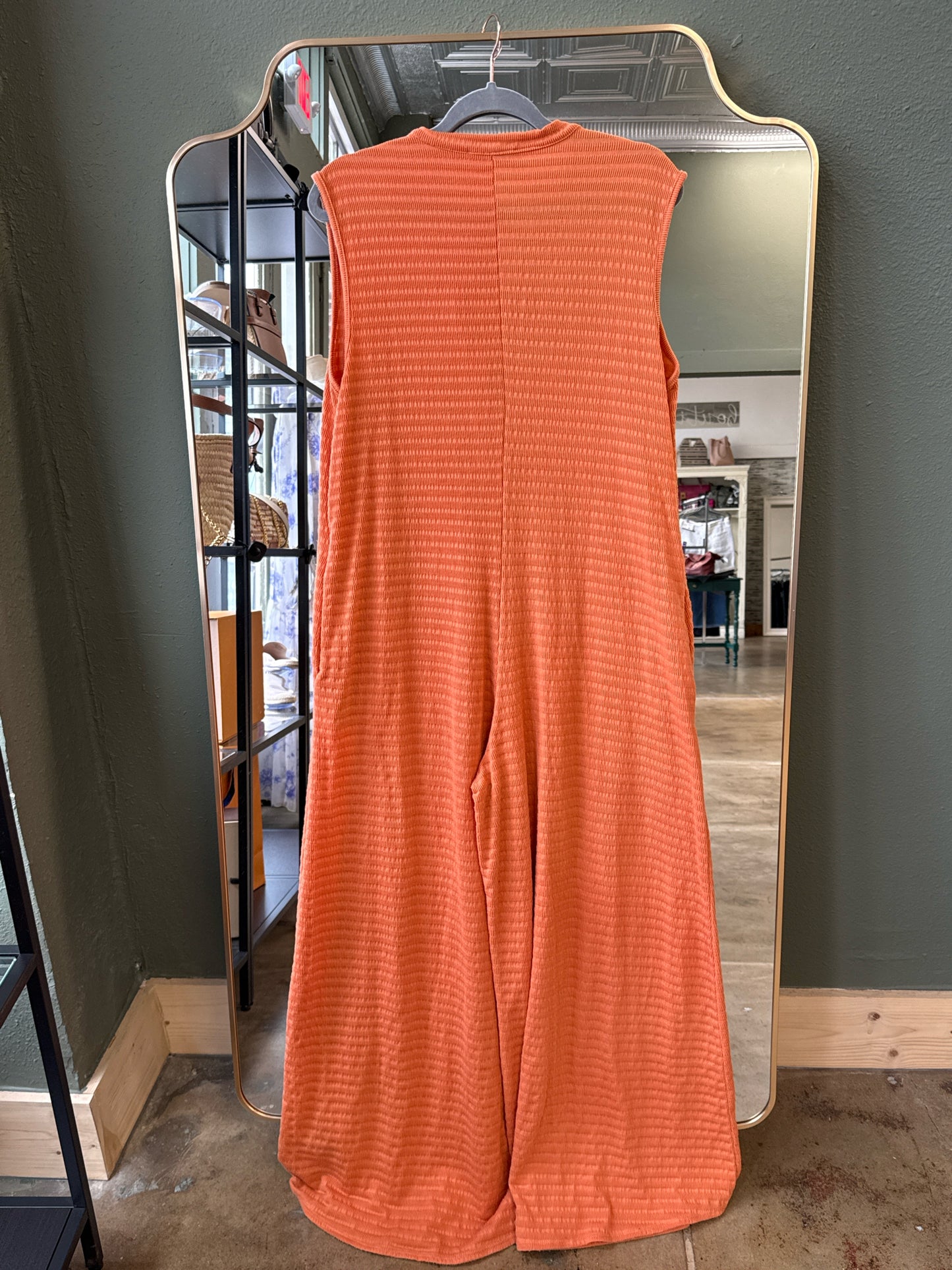 Jade by Jane Orange Romper