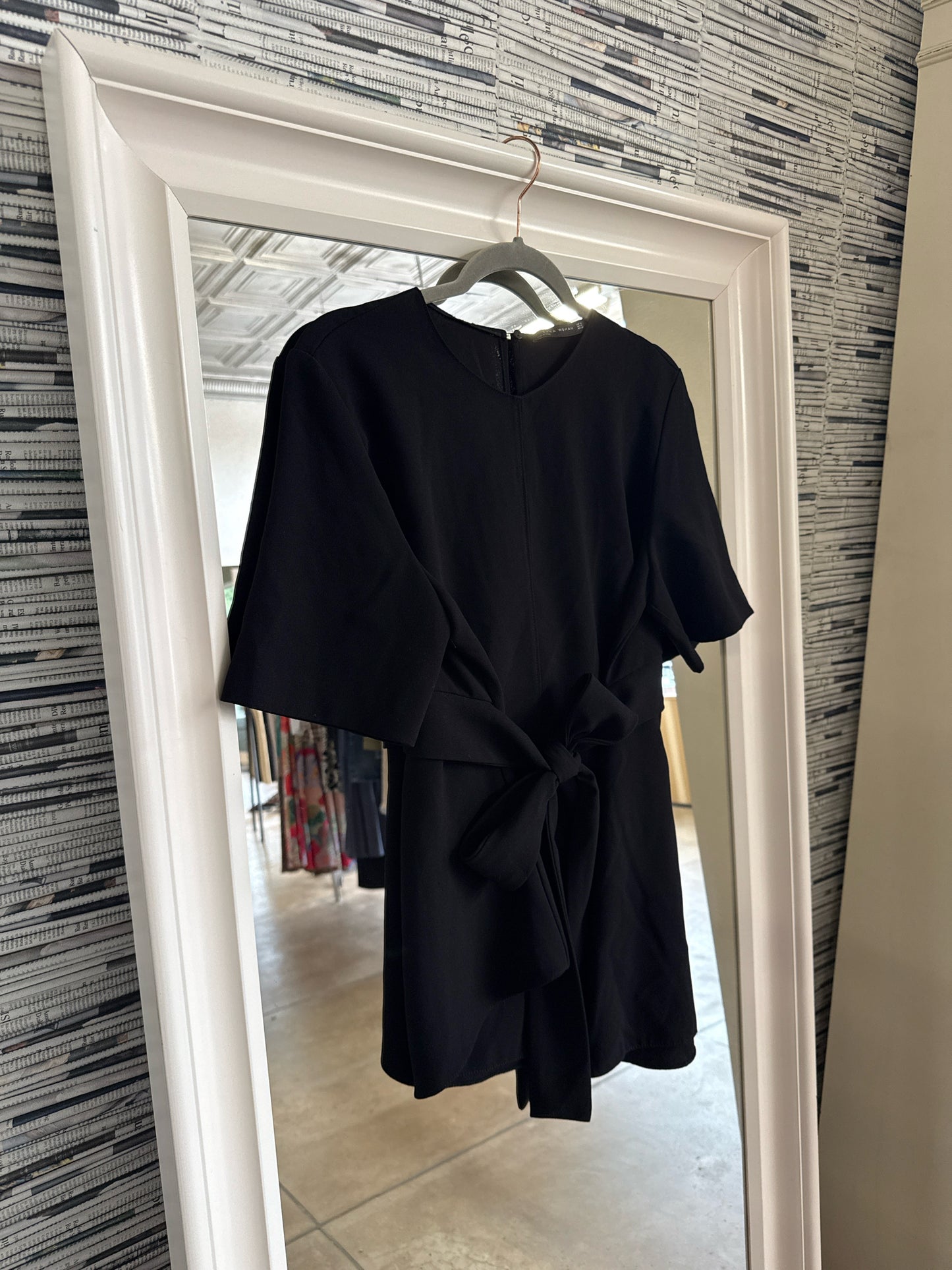 ZARA Woman Size XL Black Top