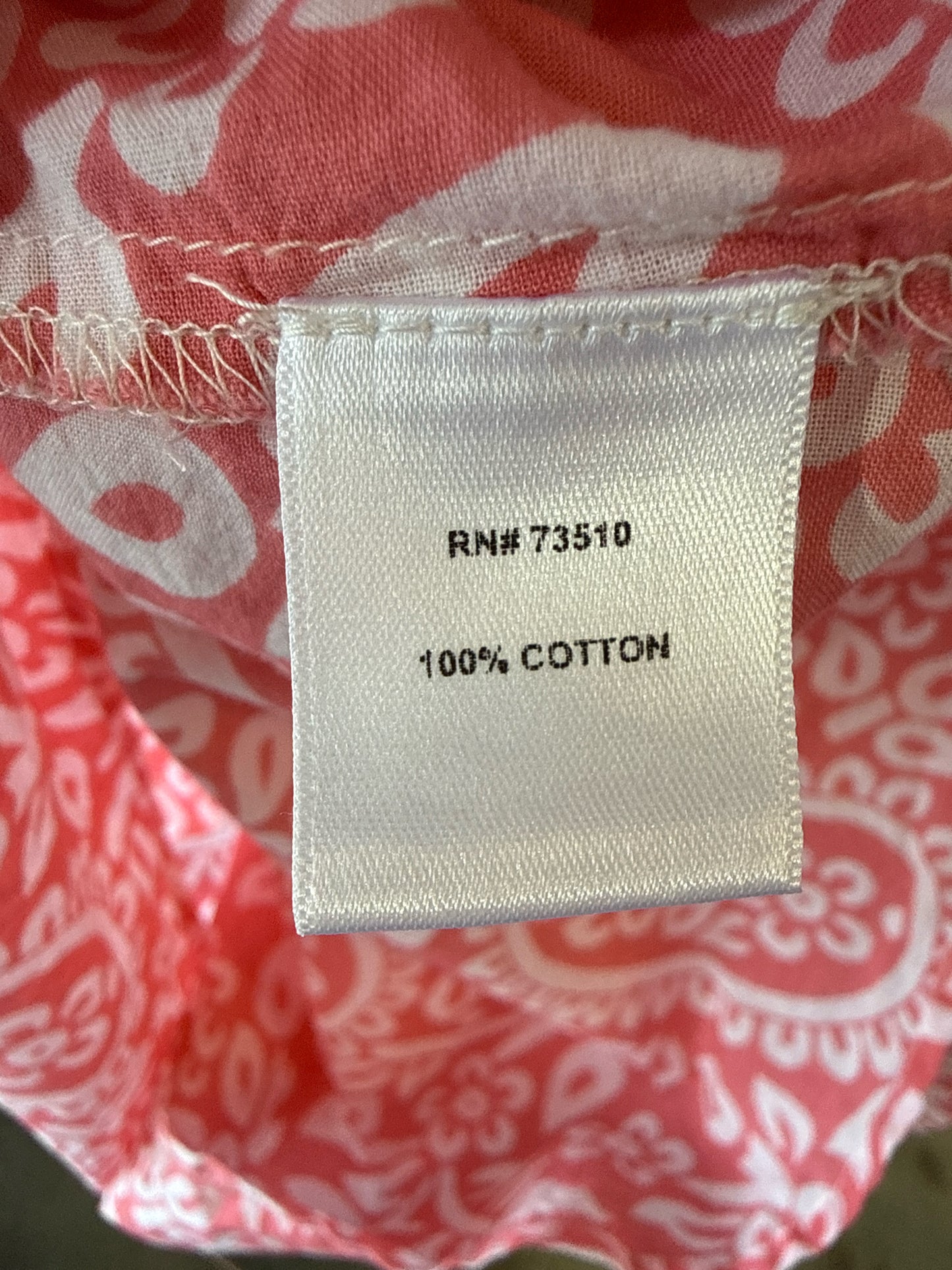 Sister Mary Size XL Pink/multi Top