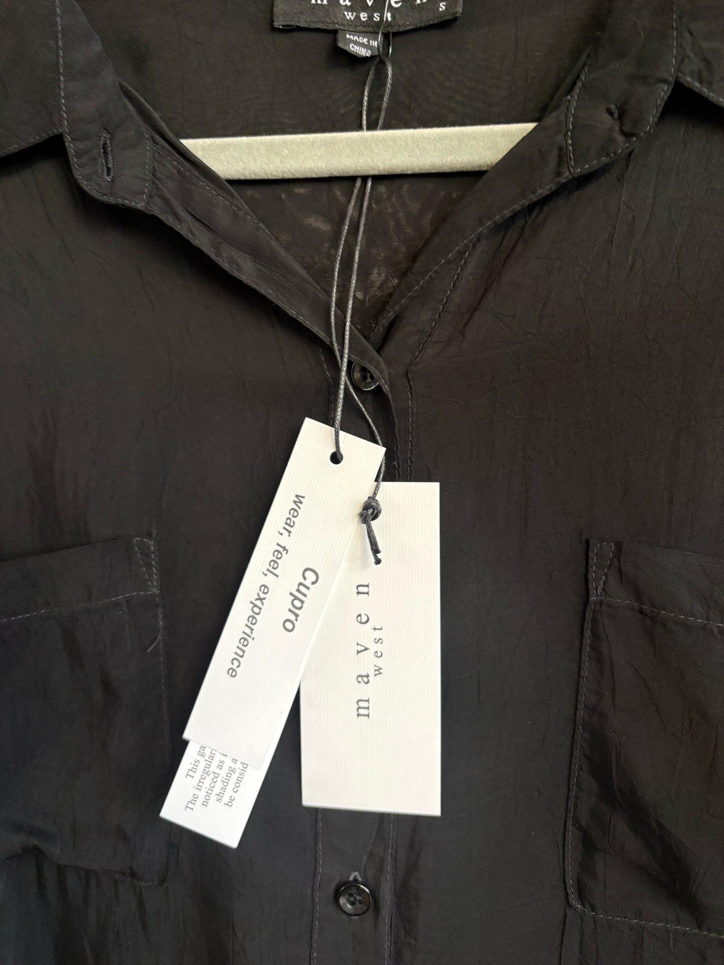 Maven West Size S Black Top