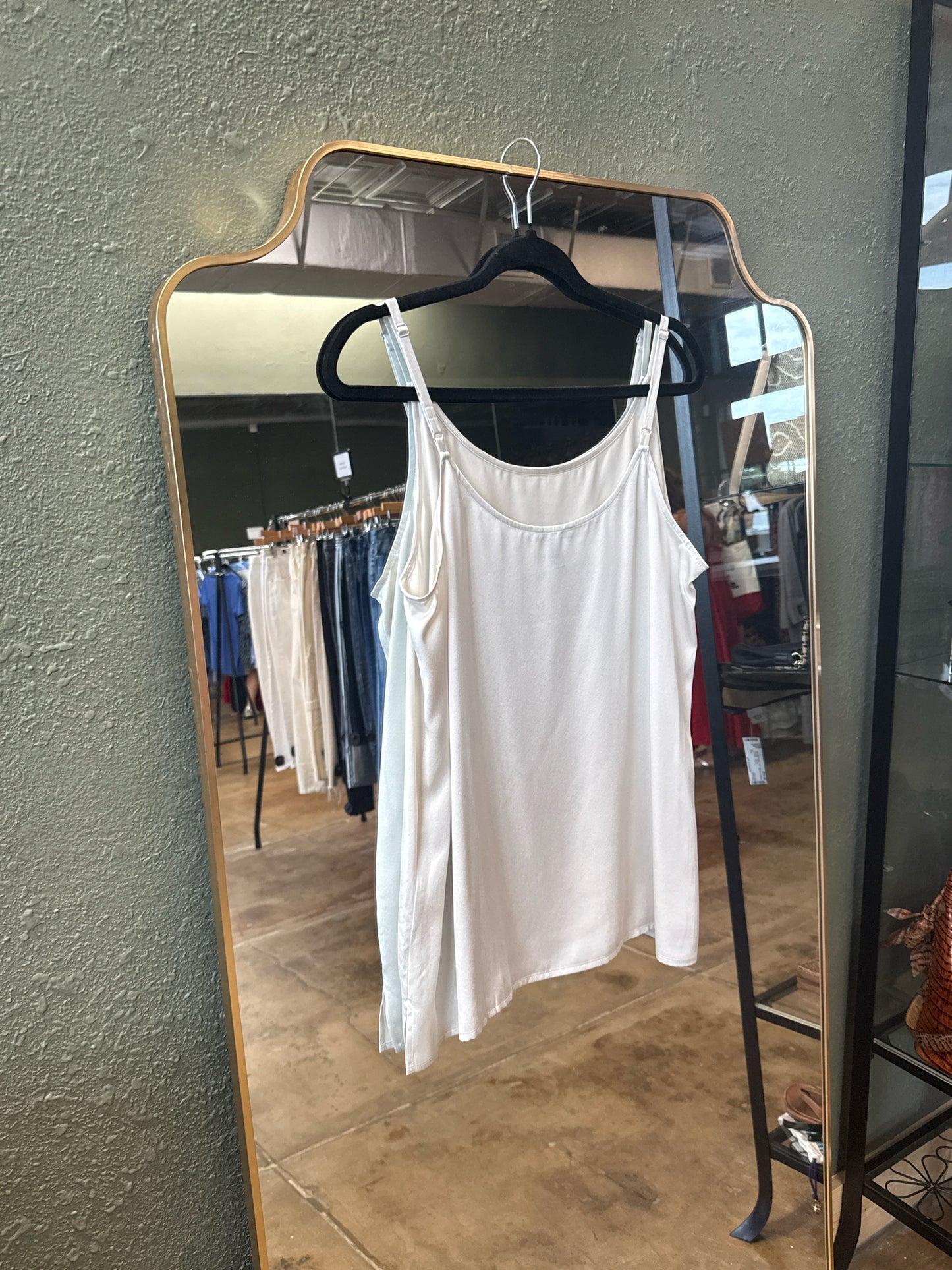 EILEEN FISHER Size L White Top