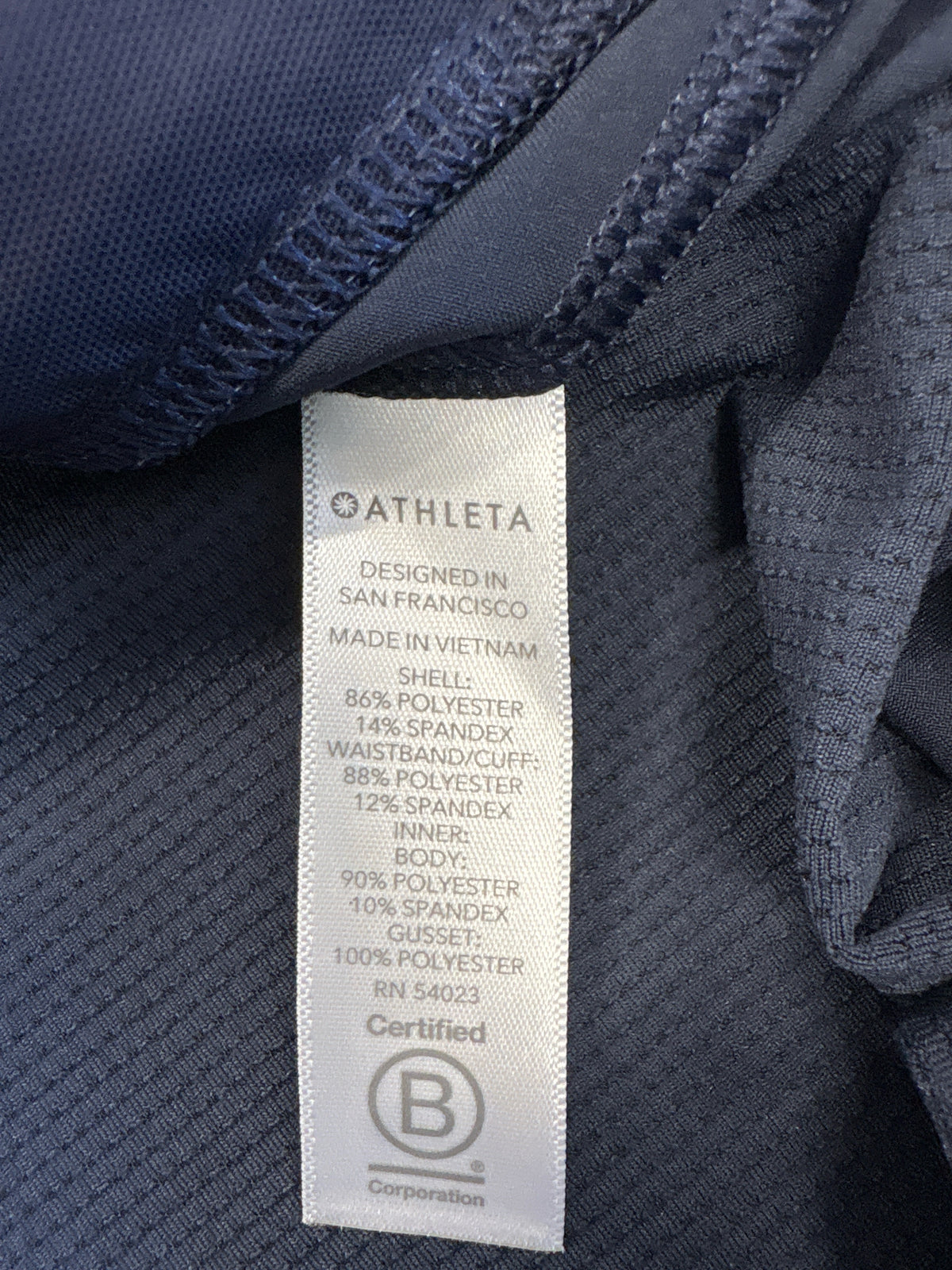 ATHLETA Size 4 Navy Skirt