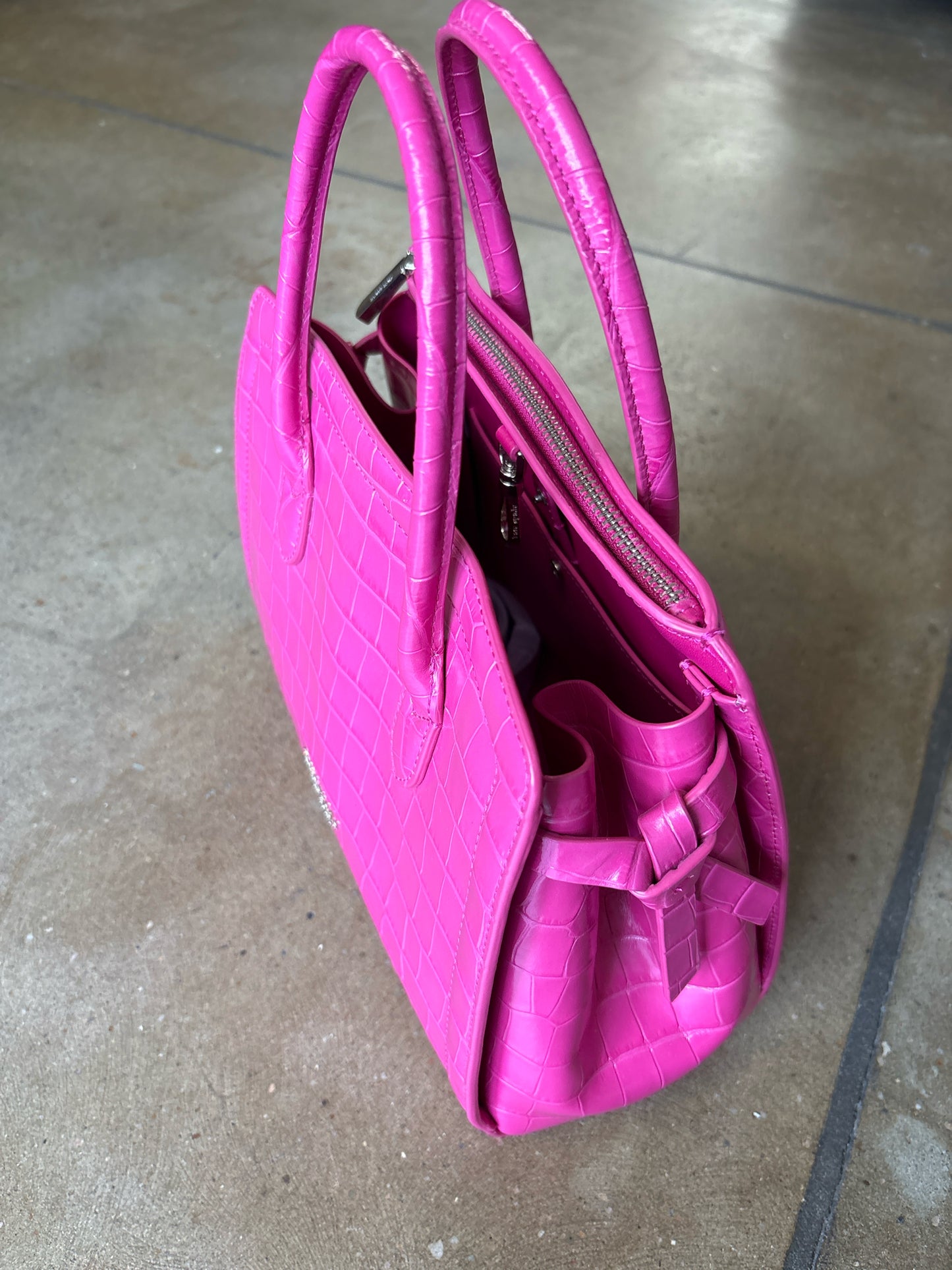 Kate Spade Pink Animal Print Purse