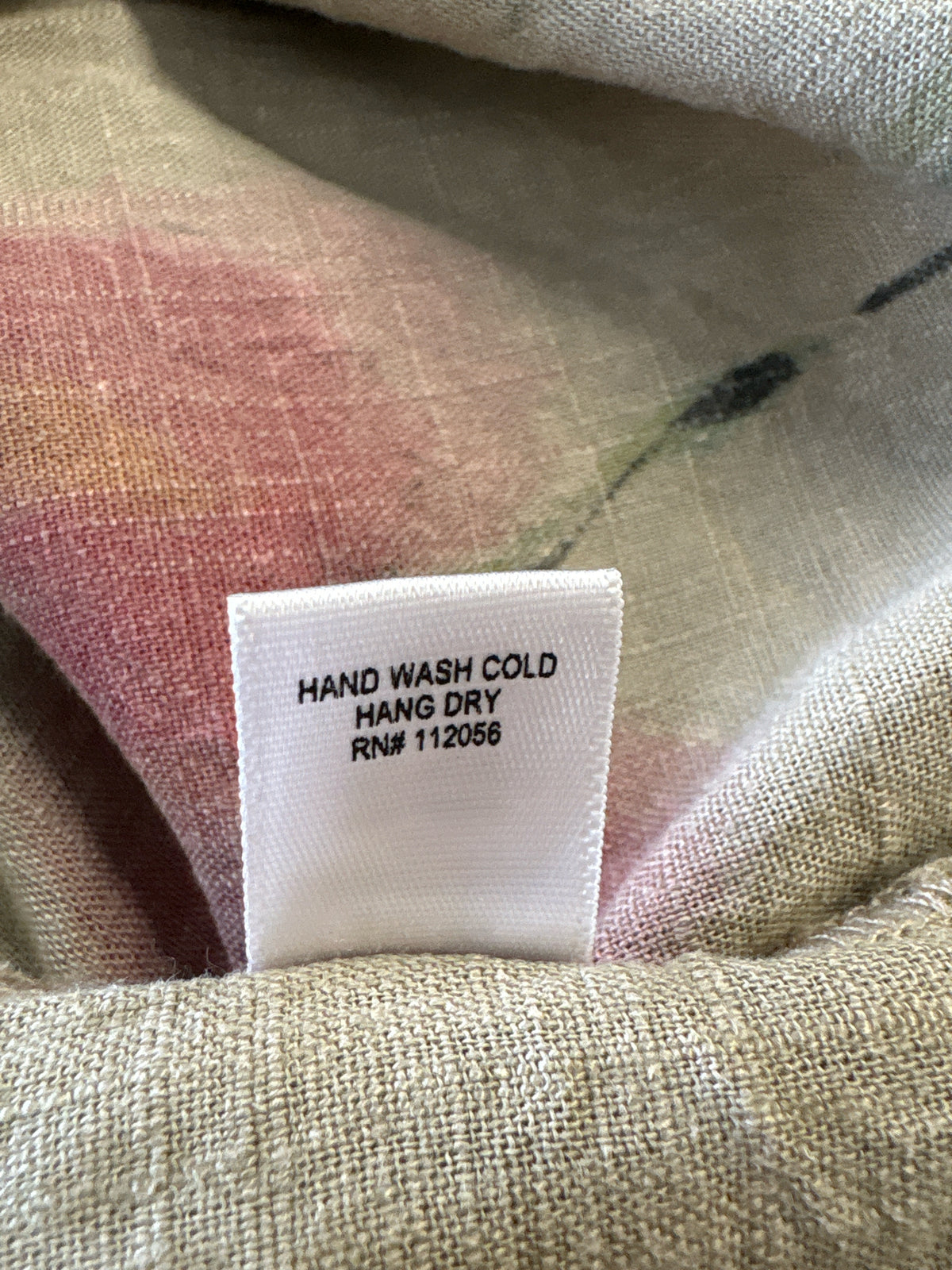 Zenana Size M tan print Dress