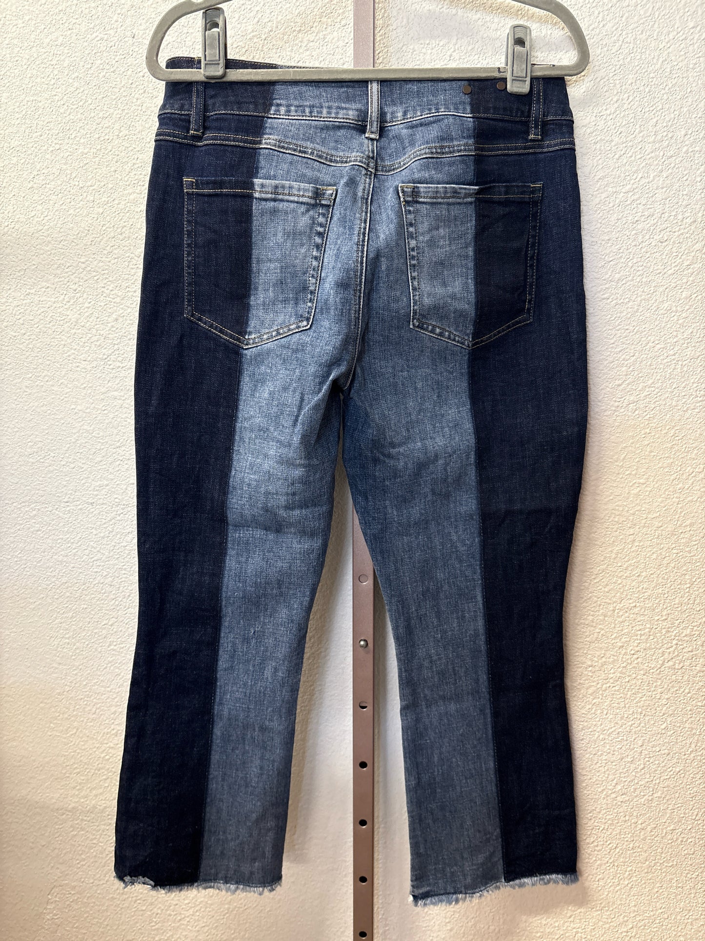 Cabi Size 10 Denim Two Tone Jeans