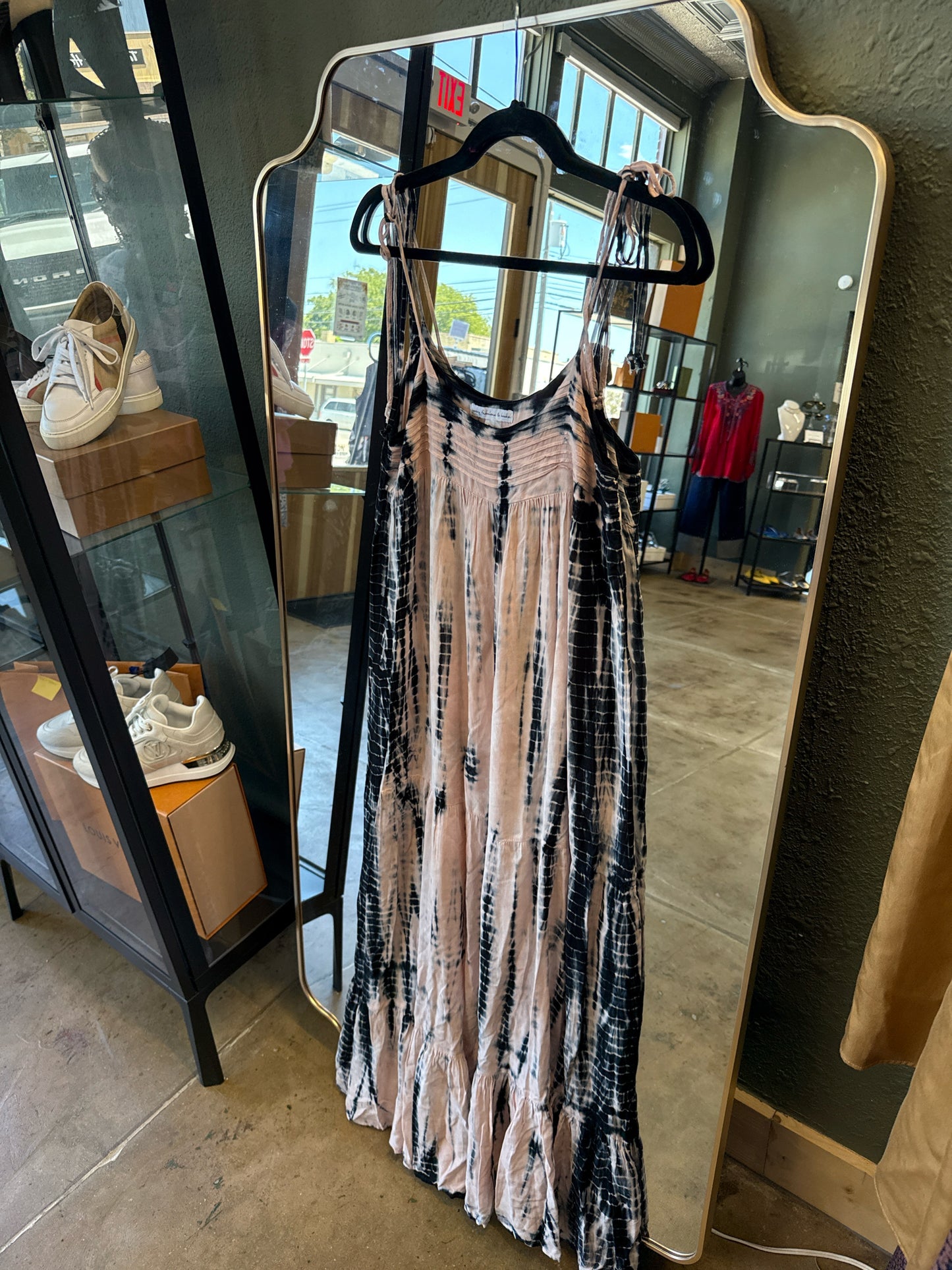 Young Fabulous Broke Size S Navy/Pink Dress