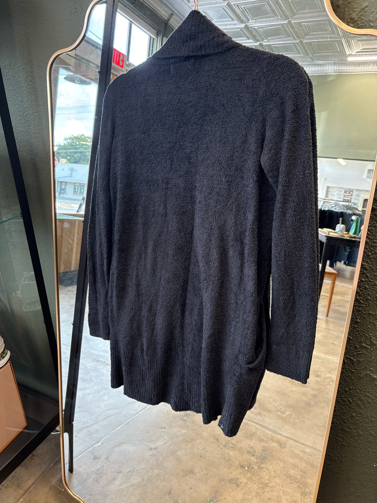 Barefoot Dreams Size XS-S Black Cardigan