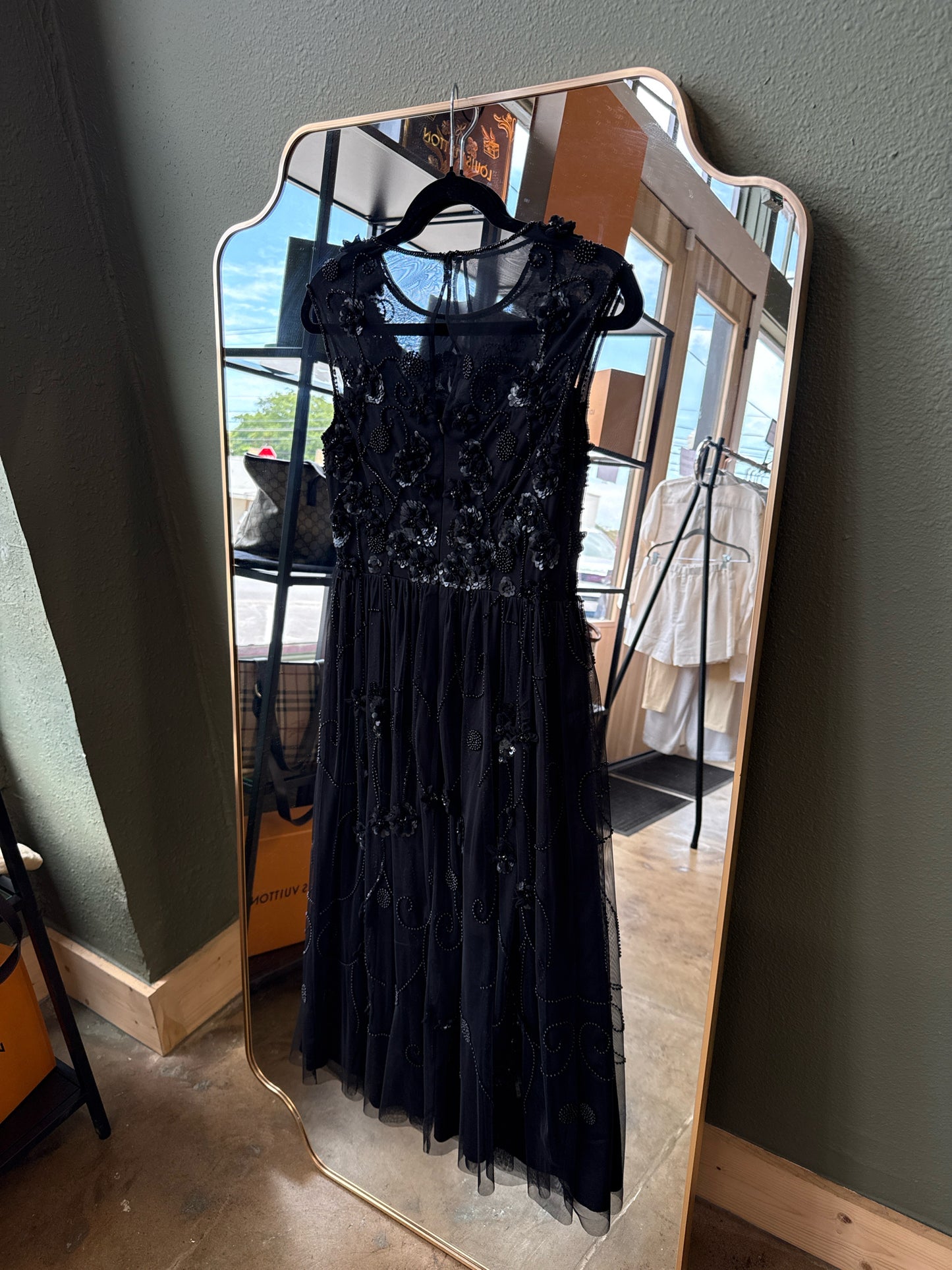 Johnny Was Size 2 Black Dress