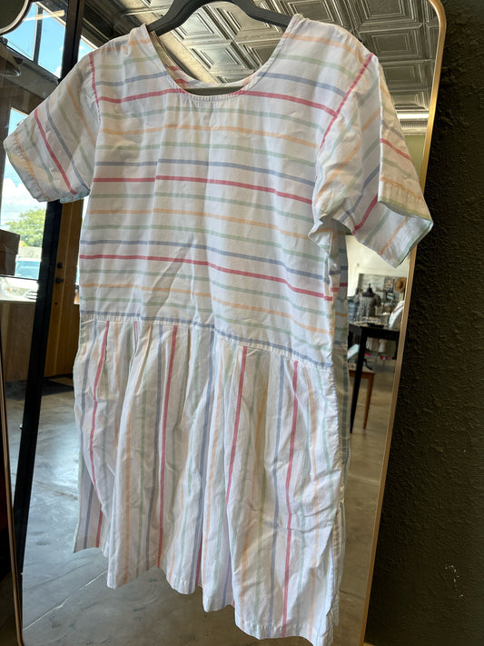 LAKE Size M white multi Dress
