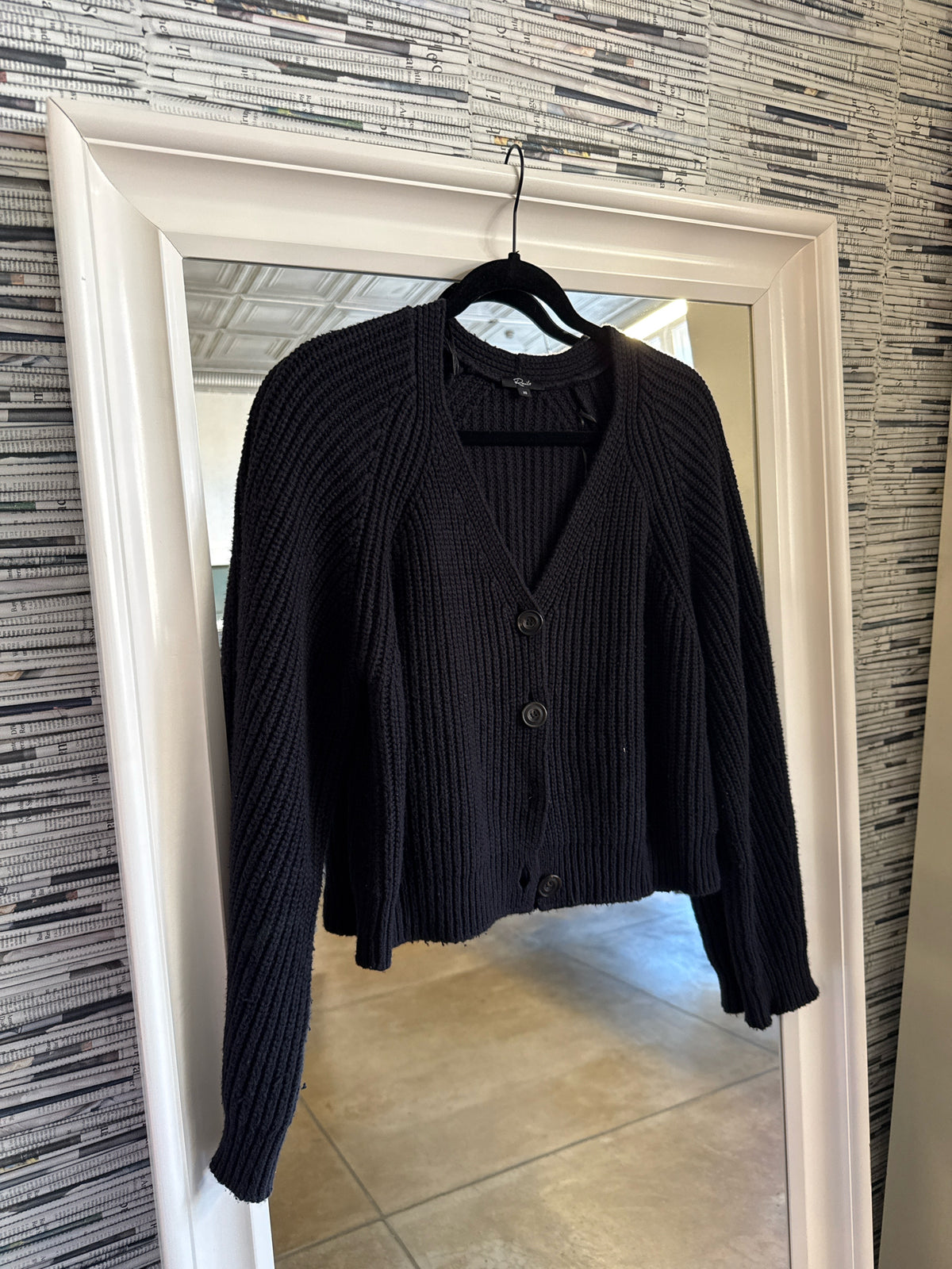 Rails Size XS Black Cardigan
