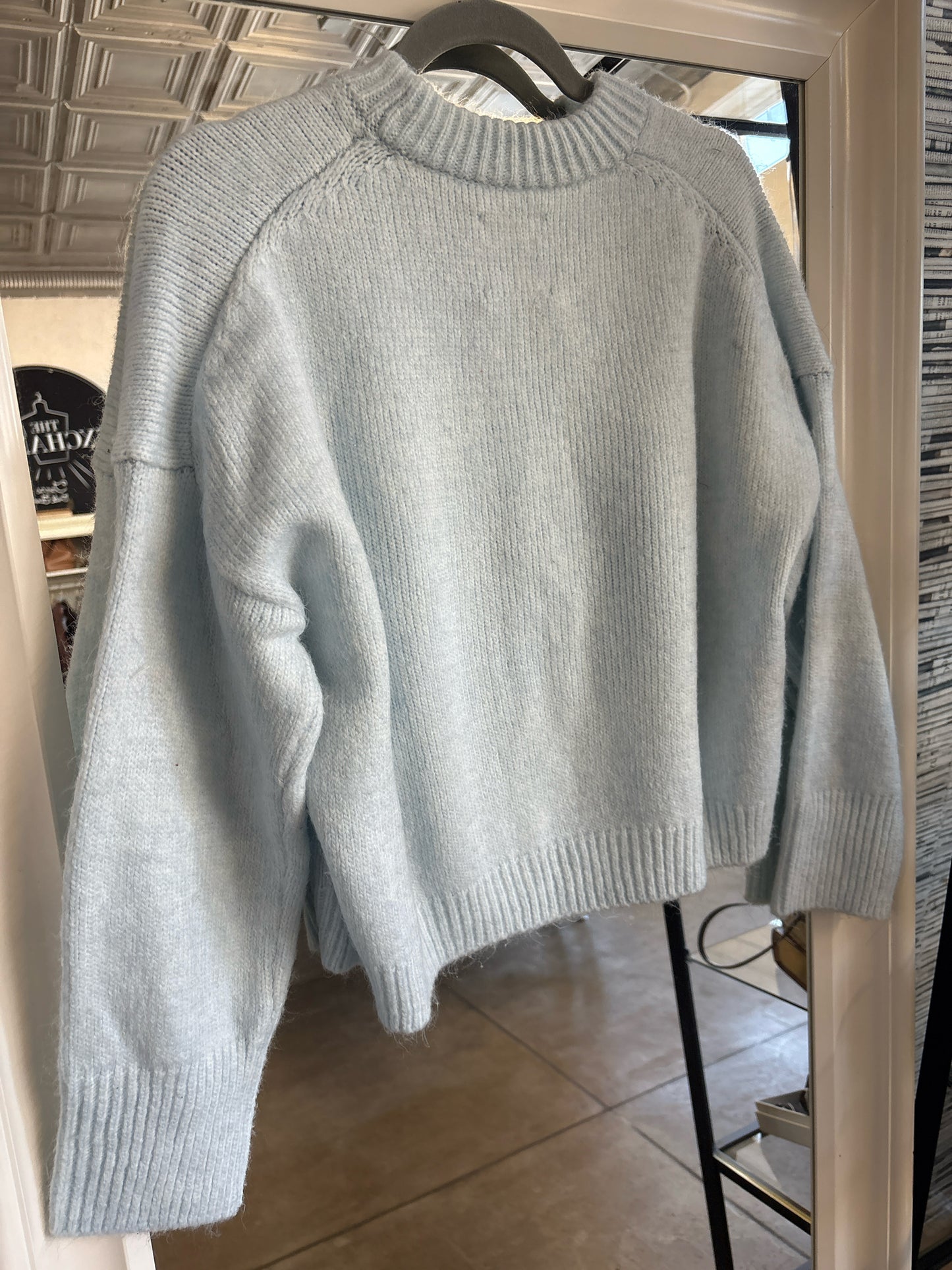 Abercrombie & Fitch Size S Light Blue Sweater