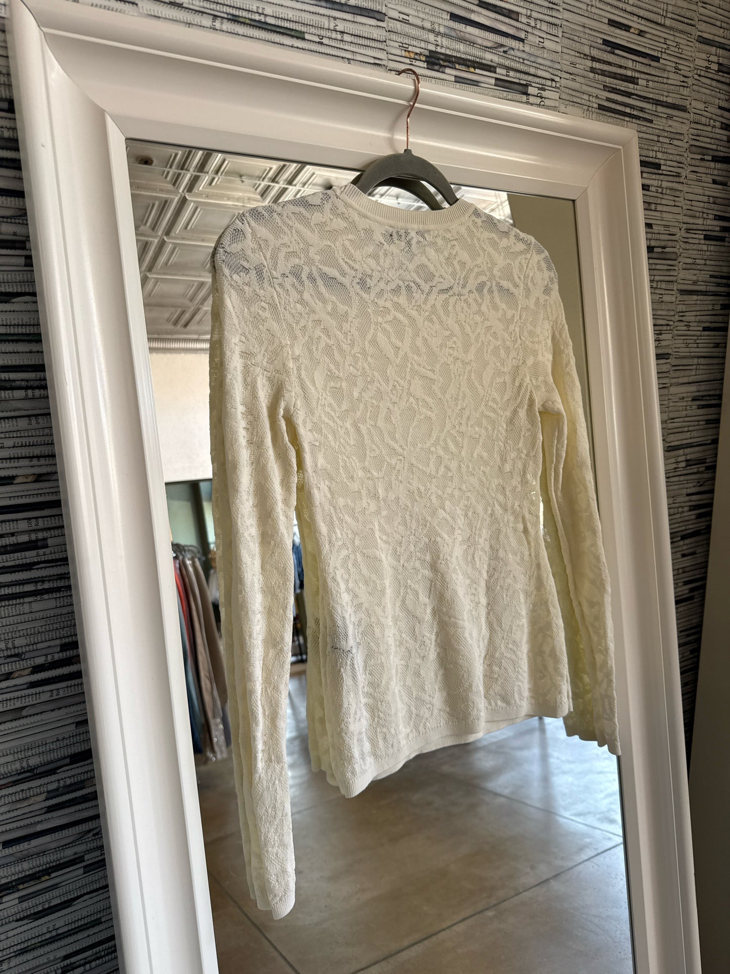 Rag & Bone Size S Cream Top