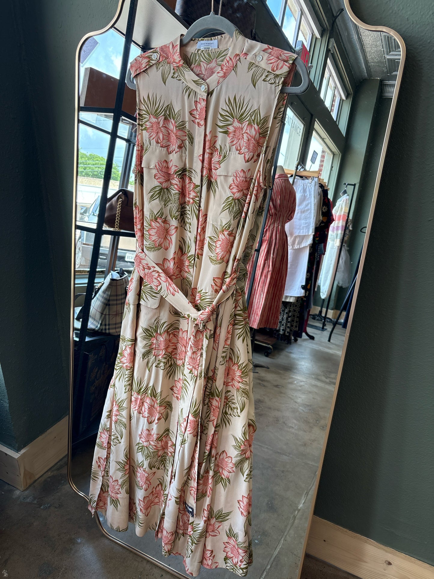 Equipment Size XL pink + multi Dress
