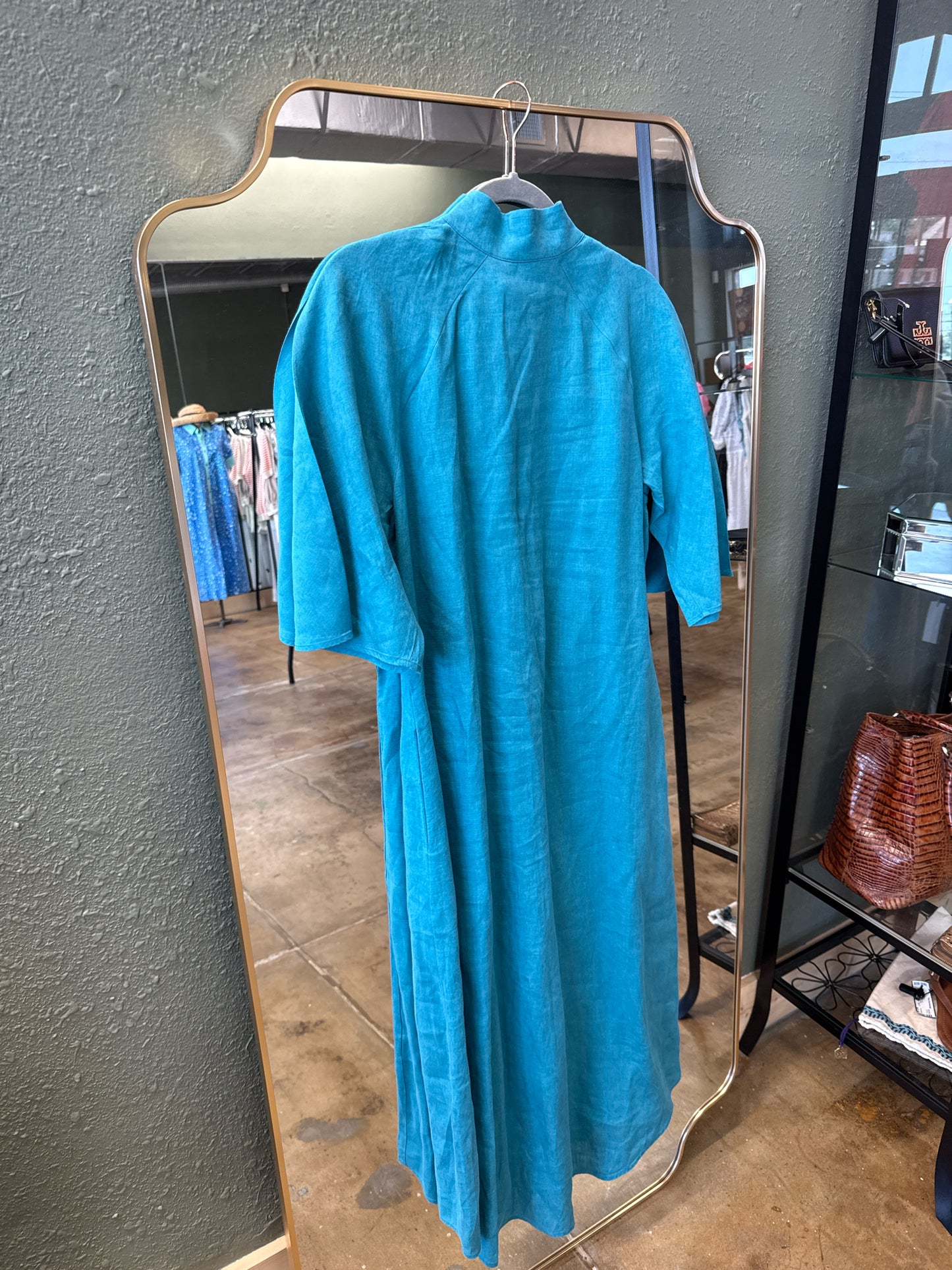 Soft Surroundings Size S Teal Dress