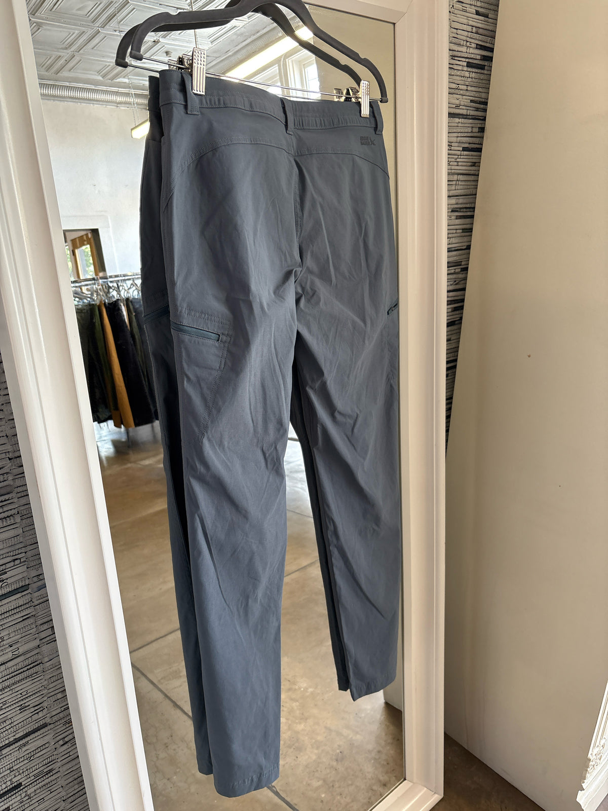 Eddie Bauer Size 4 blue gray Pants