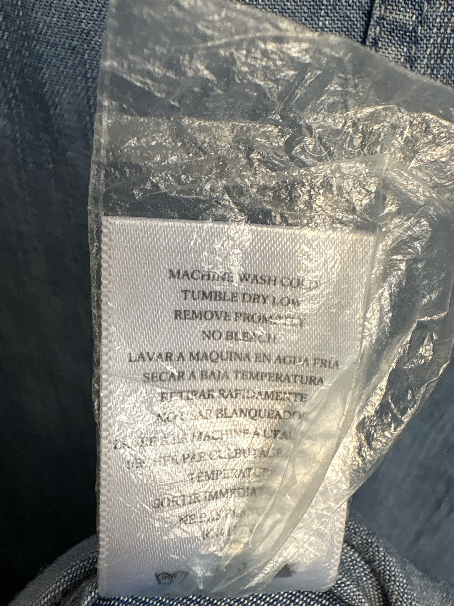 Rails Size M Light Wash Denim Dress