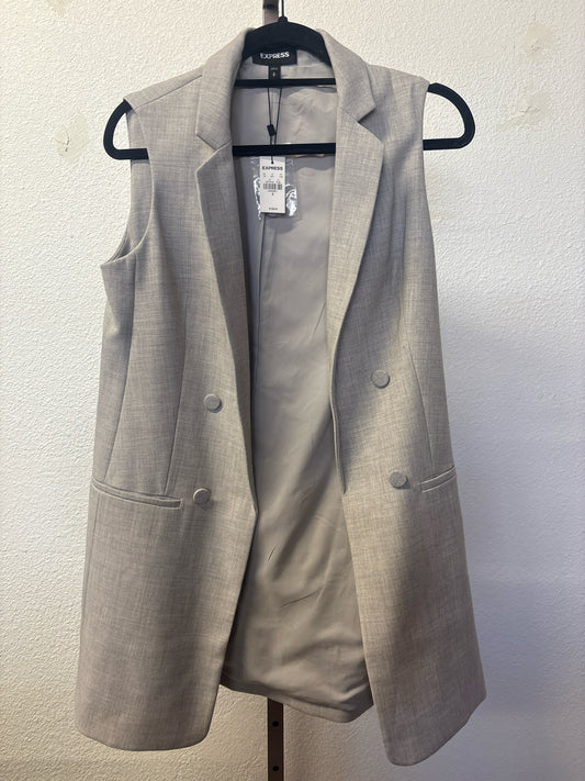 EXPRESS Size S Gray Vest