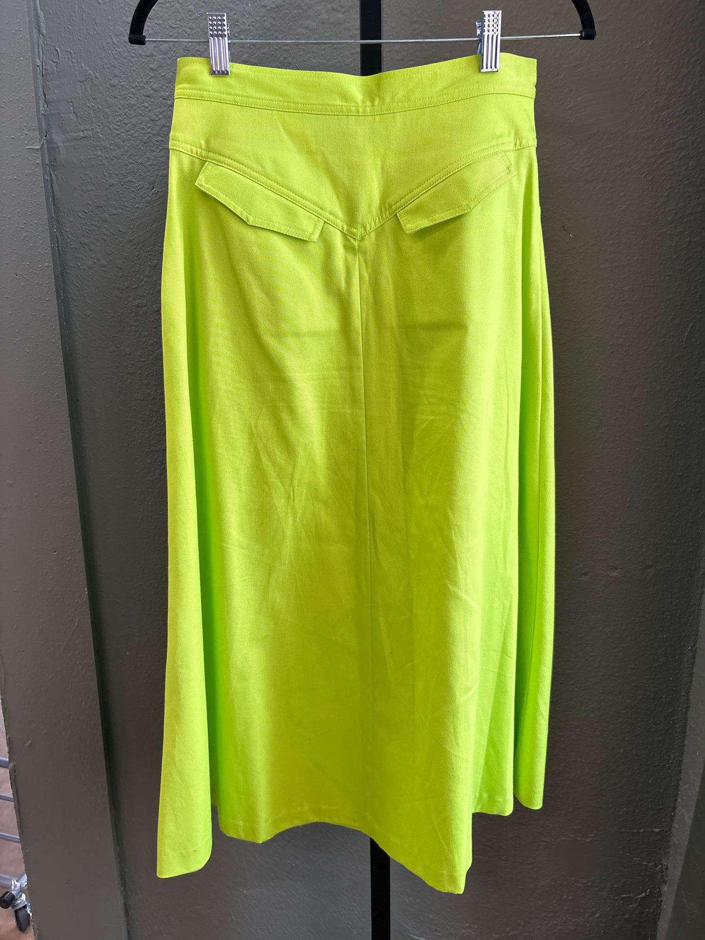 Christine Alcalay Size 2 Neon Green Skirt