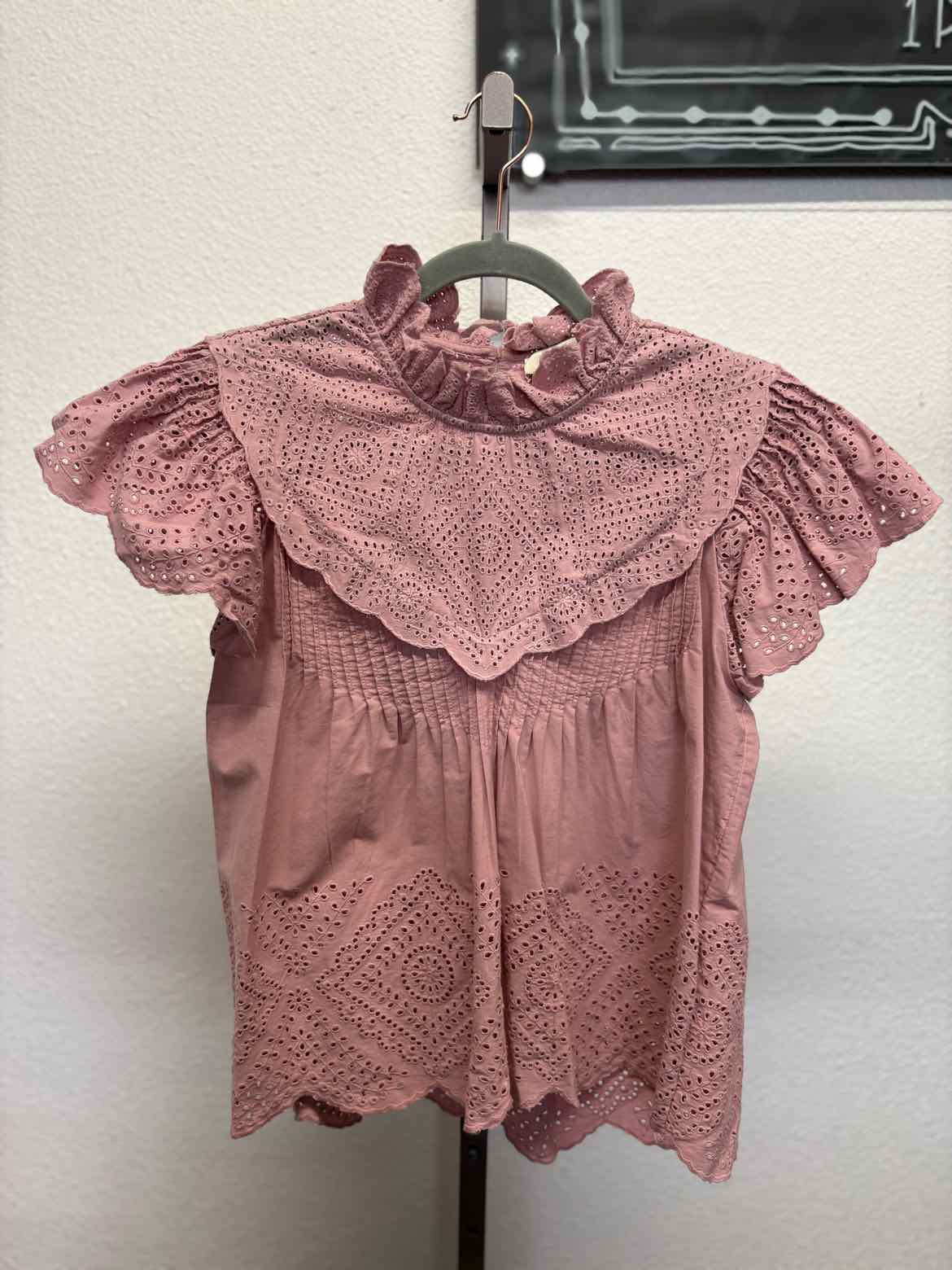 Sea New York Size XS blush Eyelet Top