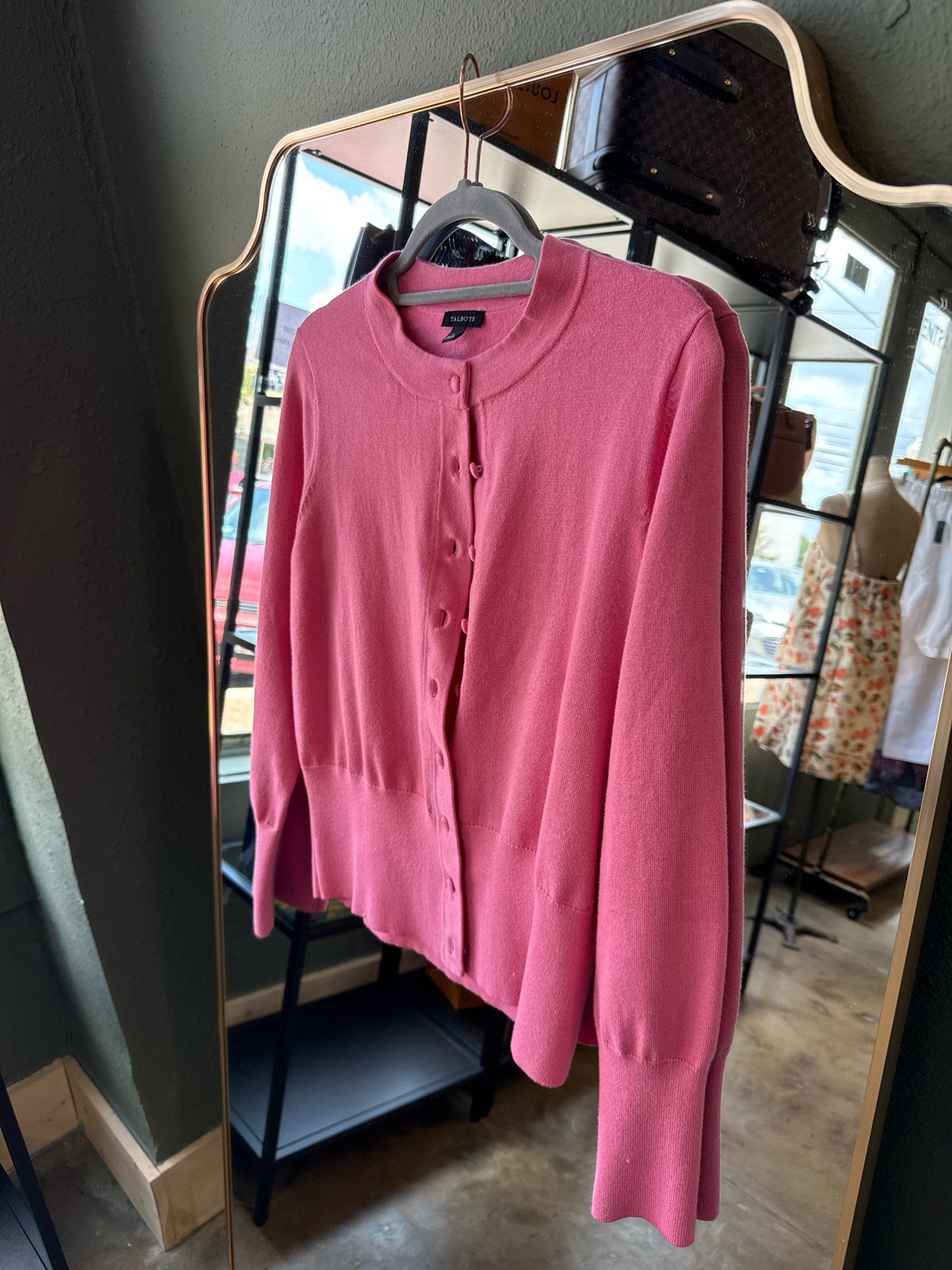 TALBOTS Size S Pink Sweater