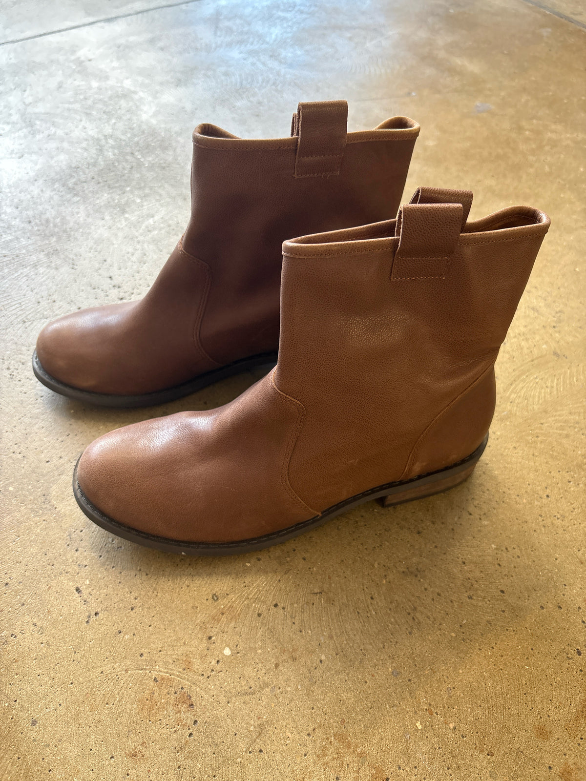 Sole Society Shoe Size 8 Brown Leather Boots
