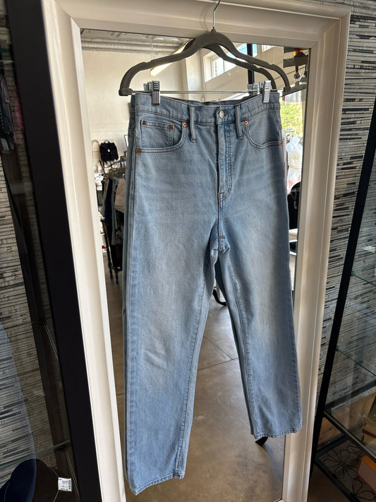 MADEWELL Size 29 Light Wash Jeans