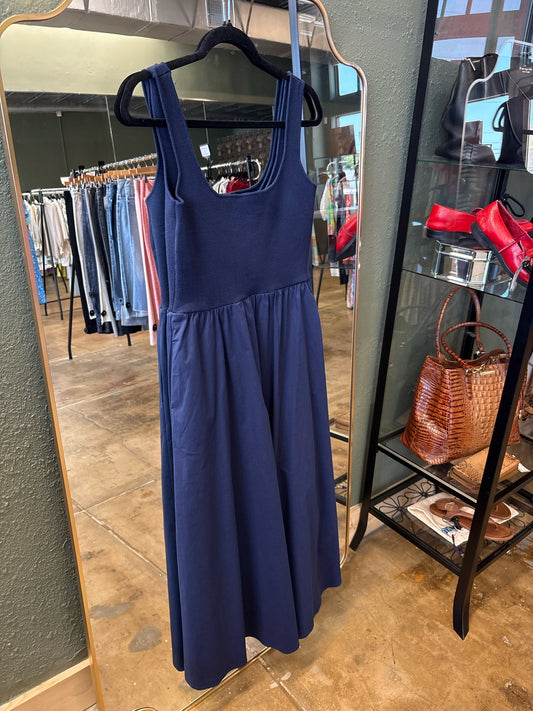All Row Size L Navy Dress
