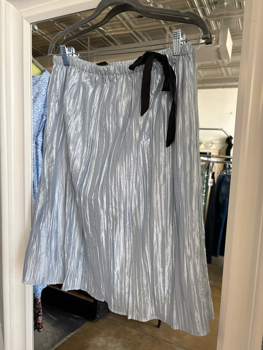 J. CREW Size S silver blue Skirt
