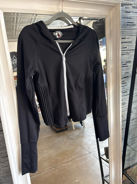 free people Size M Black Hood Jacket